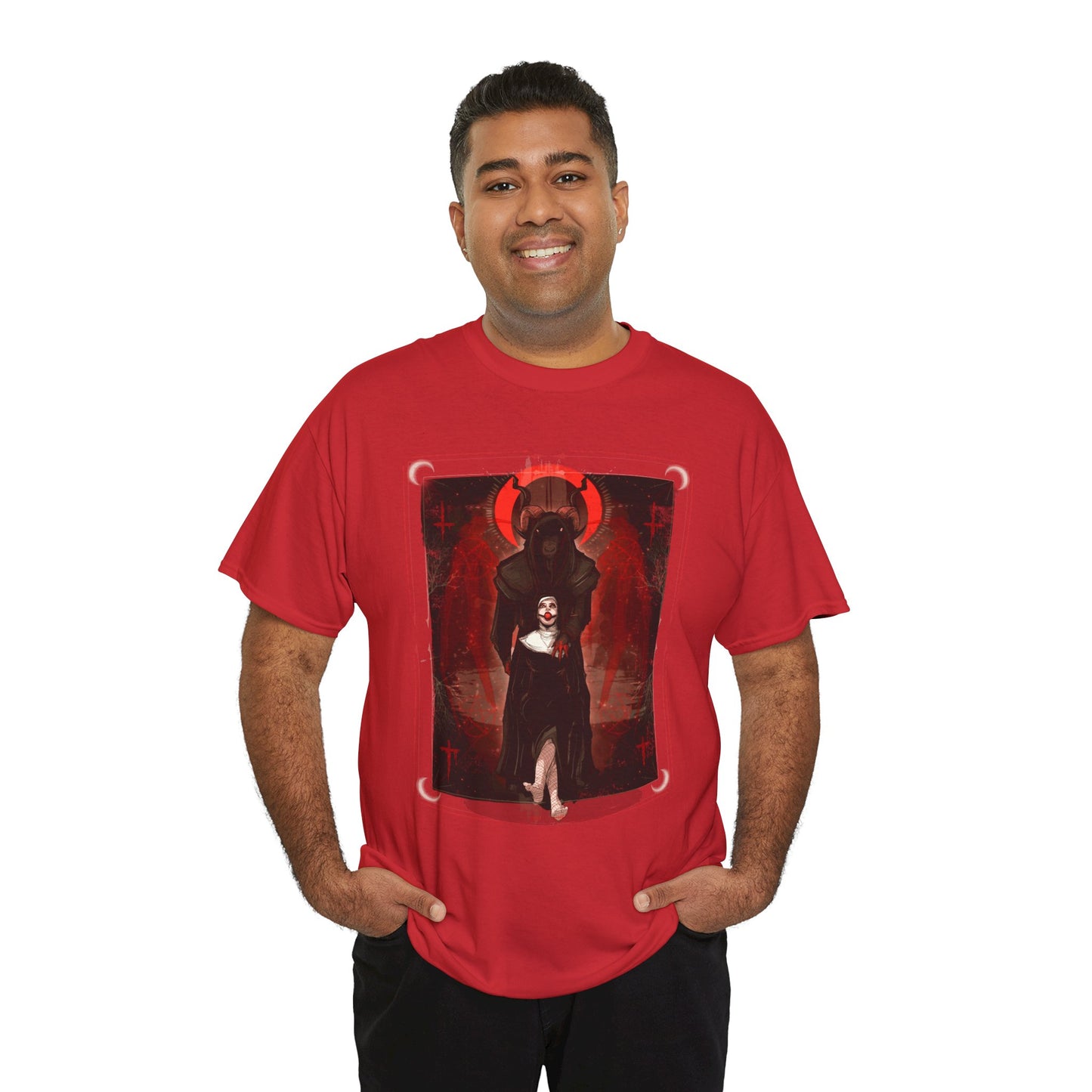 Today Satan Unisex Heavy Cotton Tee