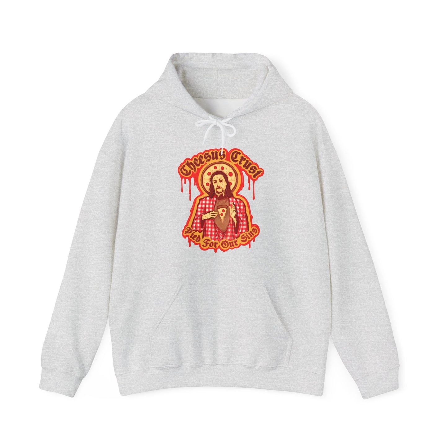 Cheesus Crust Unisex Heavy Blend Hooded Sweatshirt