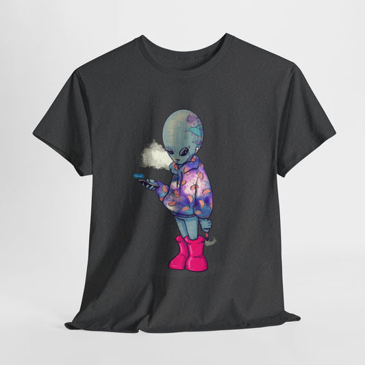 Earth Alien Unisex Heavy Cotton Tee