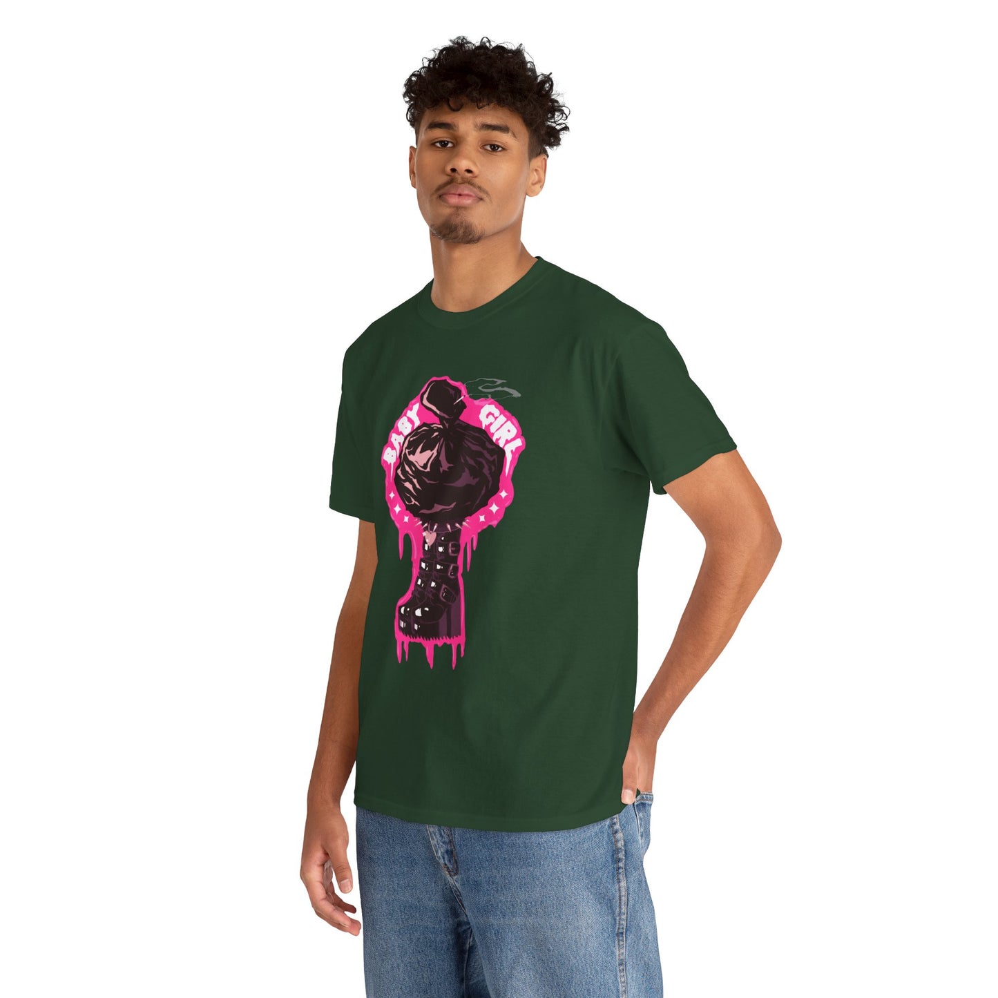 Trash Baby Girl Unisex Heavy Cotton Tee
