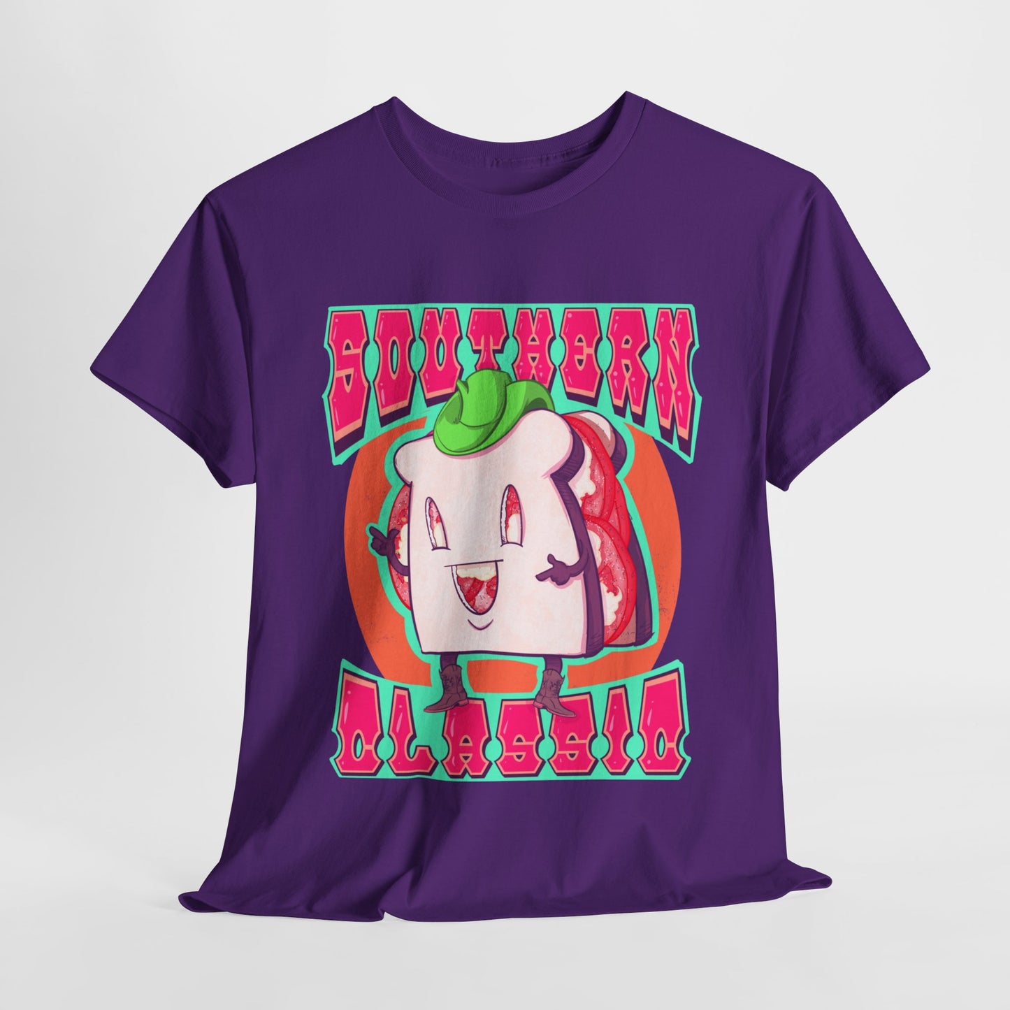 Tomato Sandwich Unisex Heavy Cotton Tee