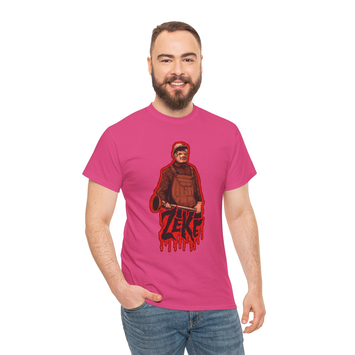 Zeke The Plumber Unisex Heavy Cotton Tee
