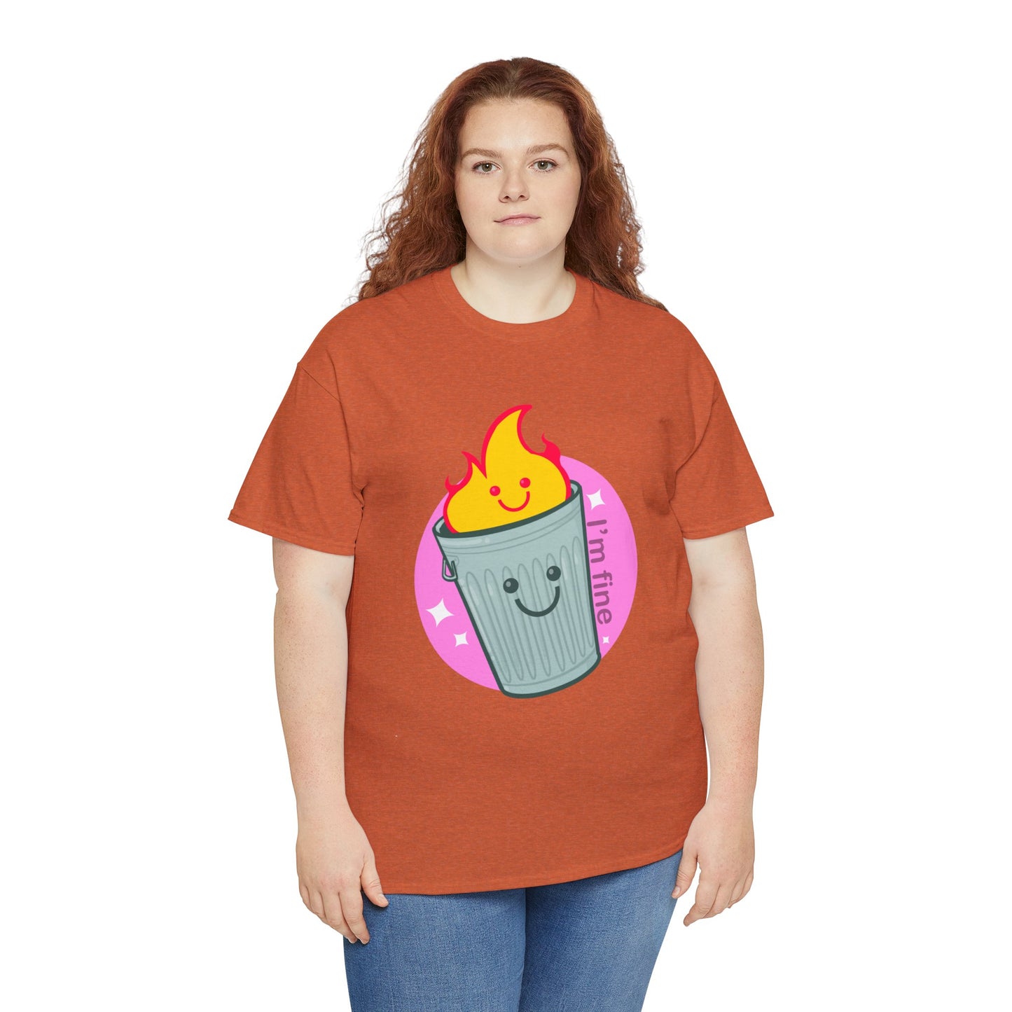 Trash Fire Unisex Heavy Cotton Tee