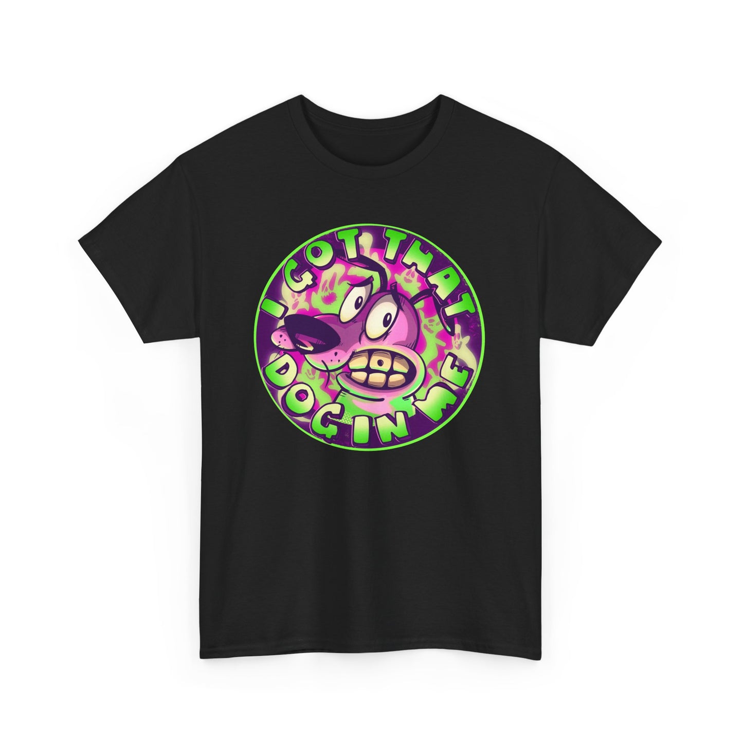 Scared Dog Unisex Heavy Cotton Tee