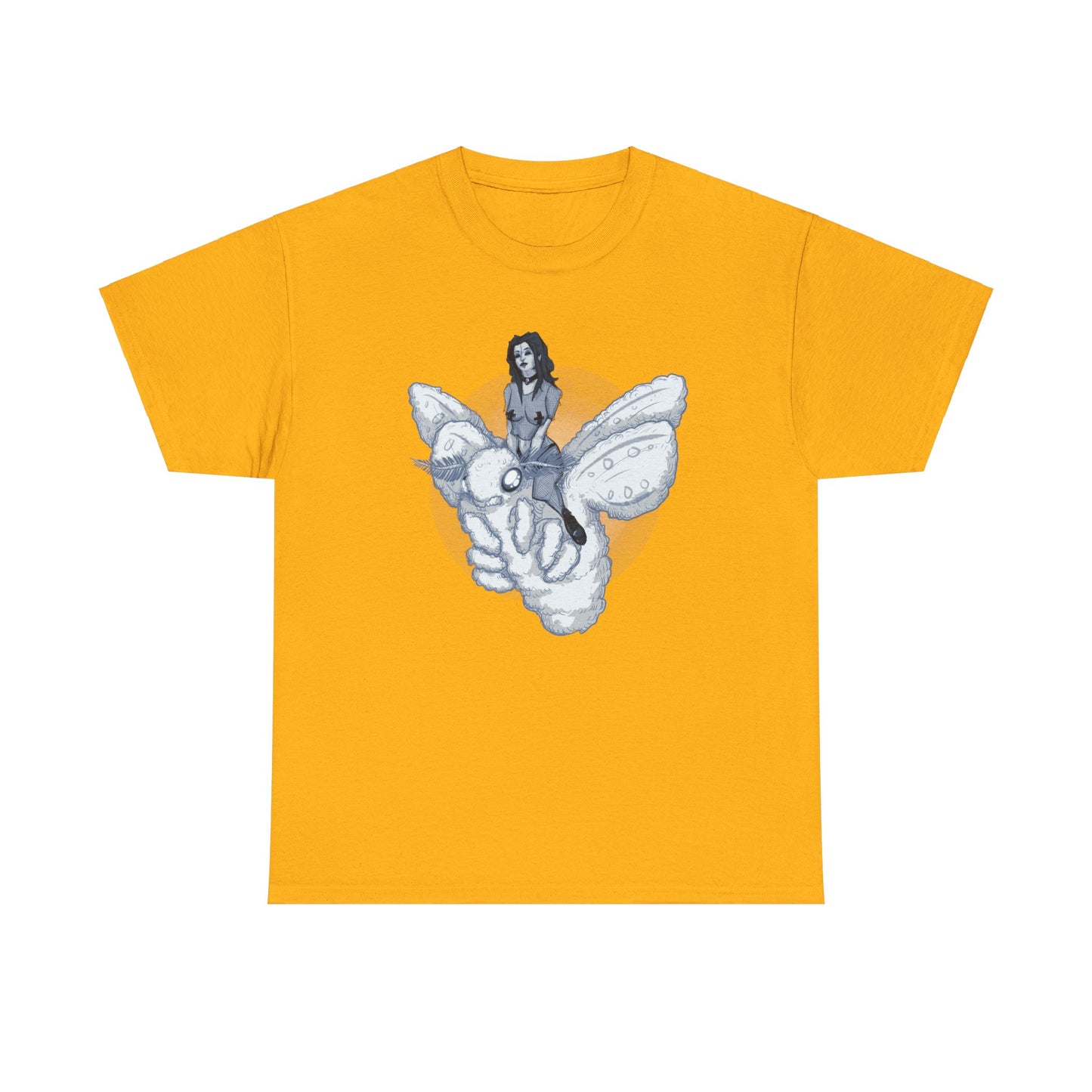 Goth On A Moth Unisex Heavy Cotton Tee