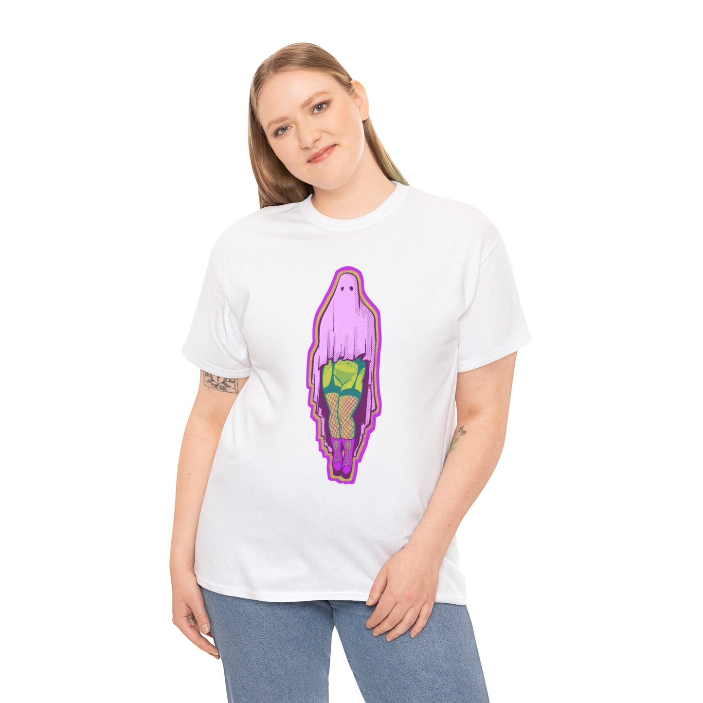 Sexy Ghost Unisex Heavy Cotton Tee