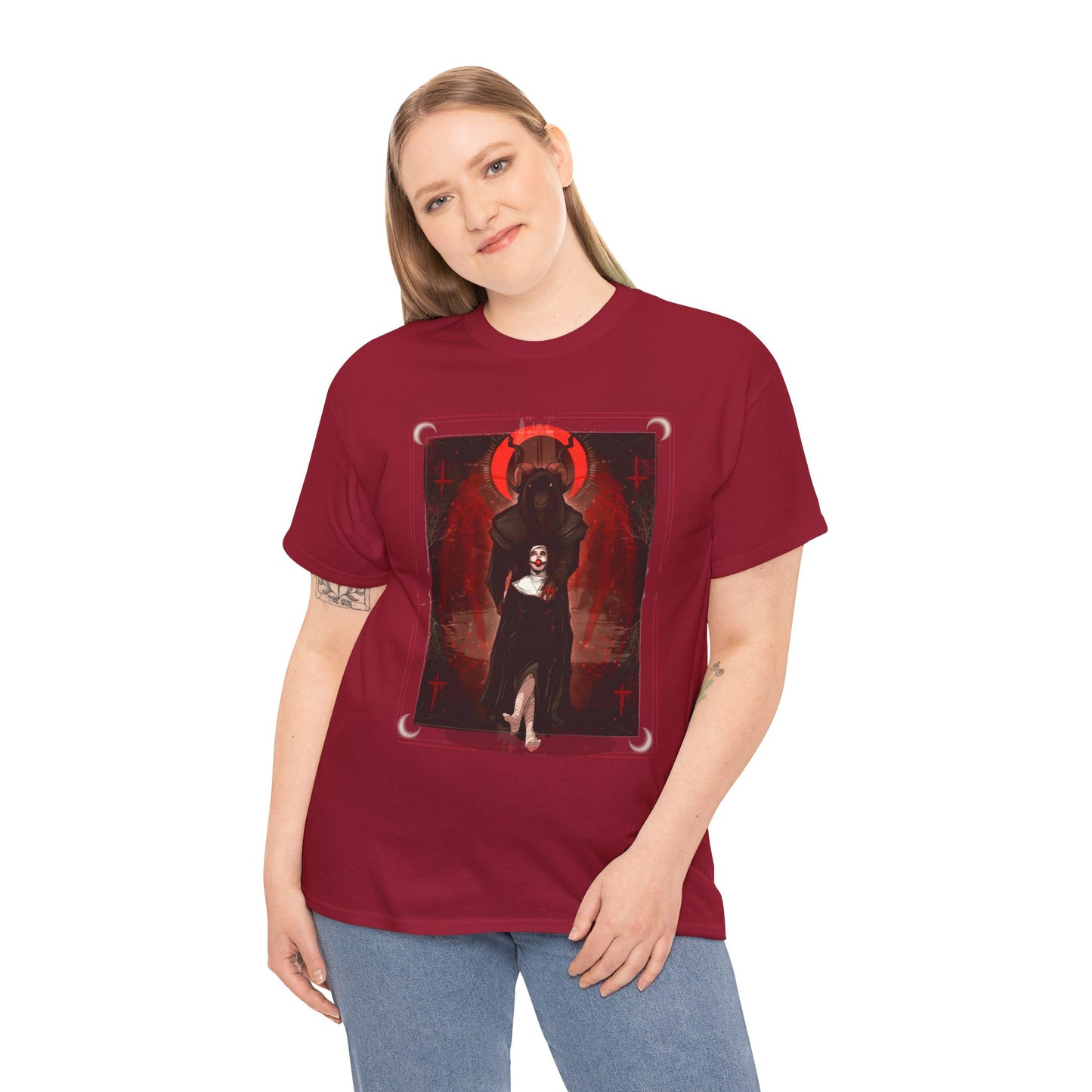 Today Satan Unisex Heavy Cotton Tee
