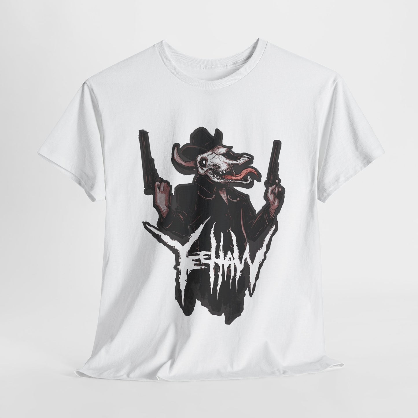 Cowboy Metal Unisex Heavy Cotton Tee