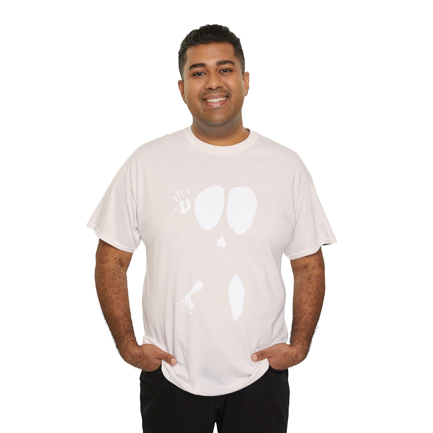 Ball Print Unisex Heavy Cotton Tee