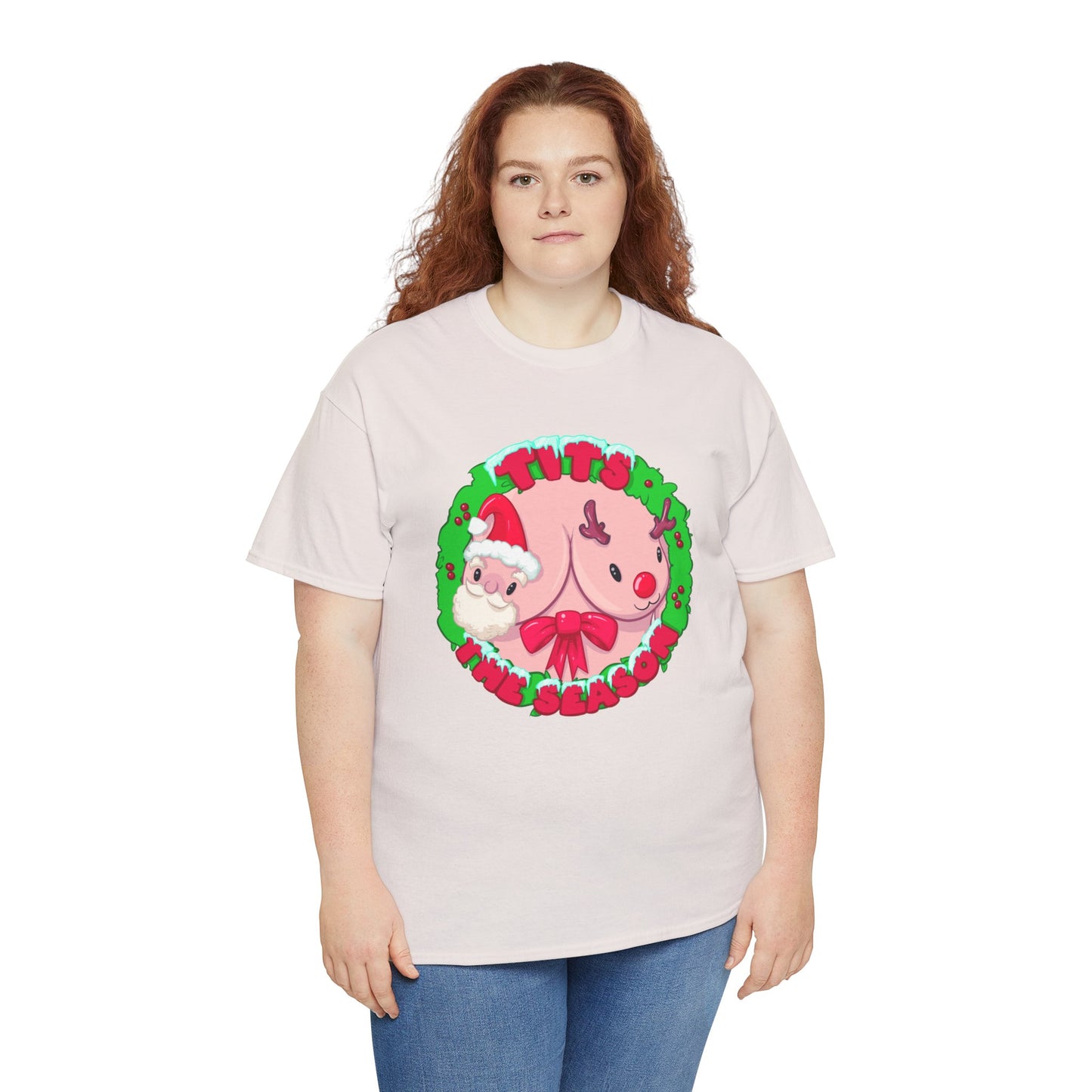 Tits The Season Unisex Heavy Cotton Tee