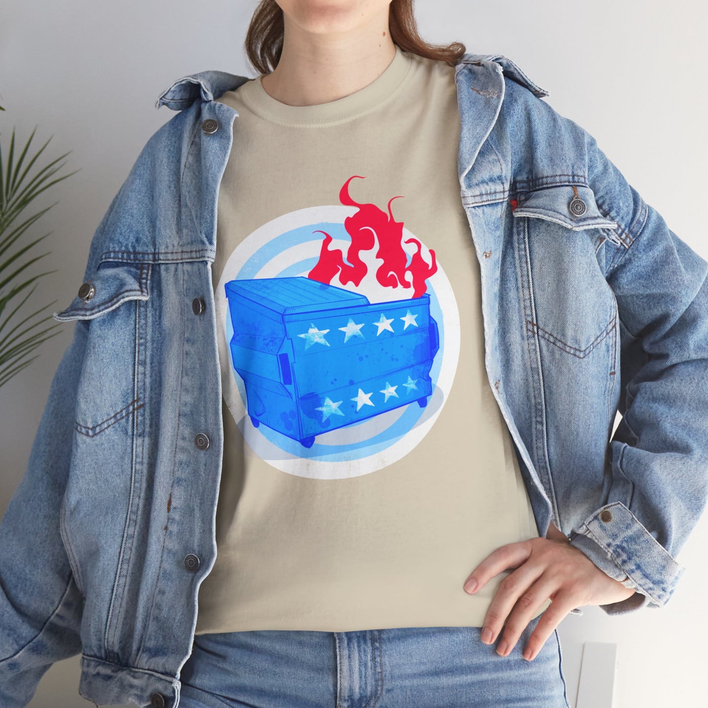 American Dumpster Firre Unisex Heavy Cotton Tee