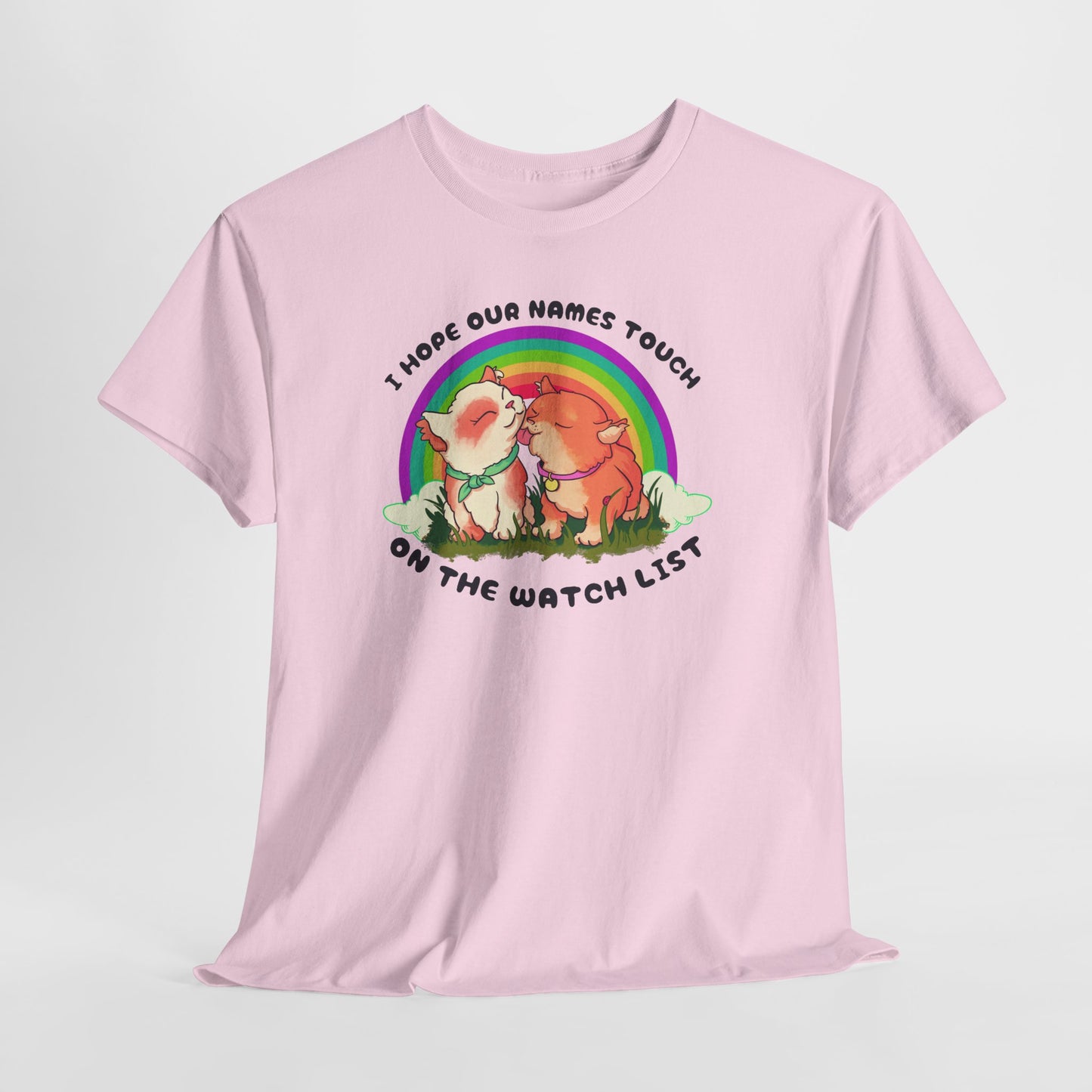 Watchlist Cats Unisex Heavy Cotton Tee
