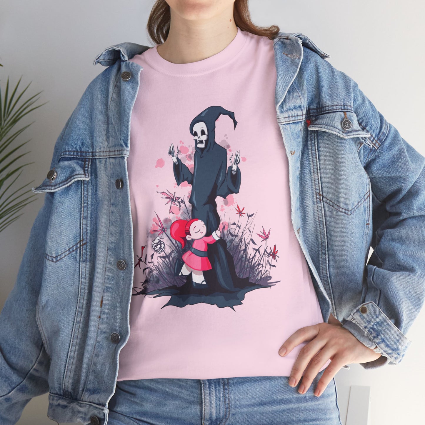 Reaper Hug Unisex Heavy Cotton Tee