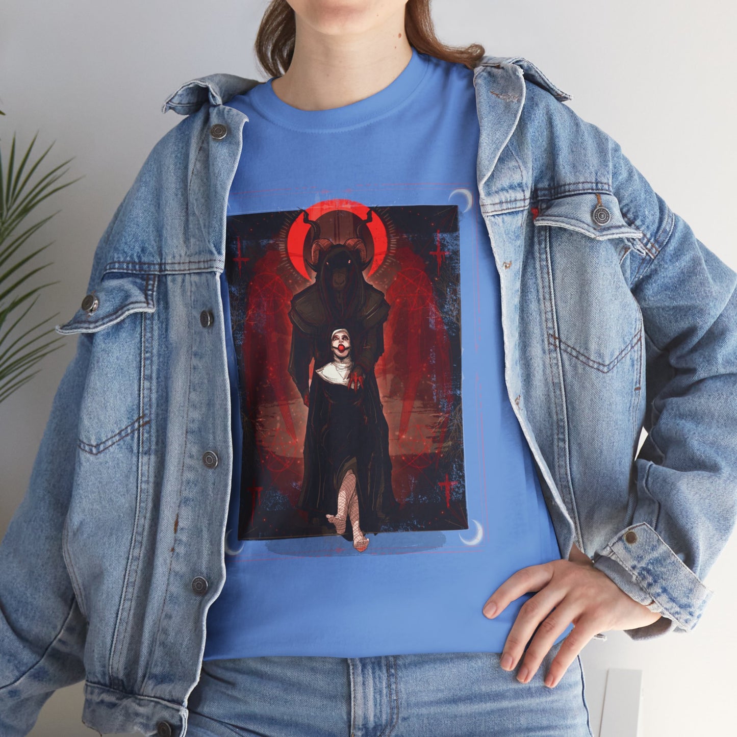 Today Satan Unisex Heavy Cotton Tee