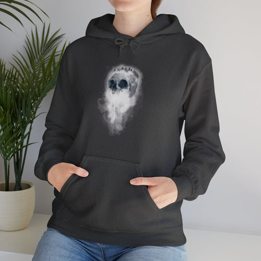 Elemental Skull Air Unisex Heavy Blend Hooded Sweatshirt