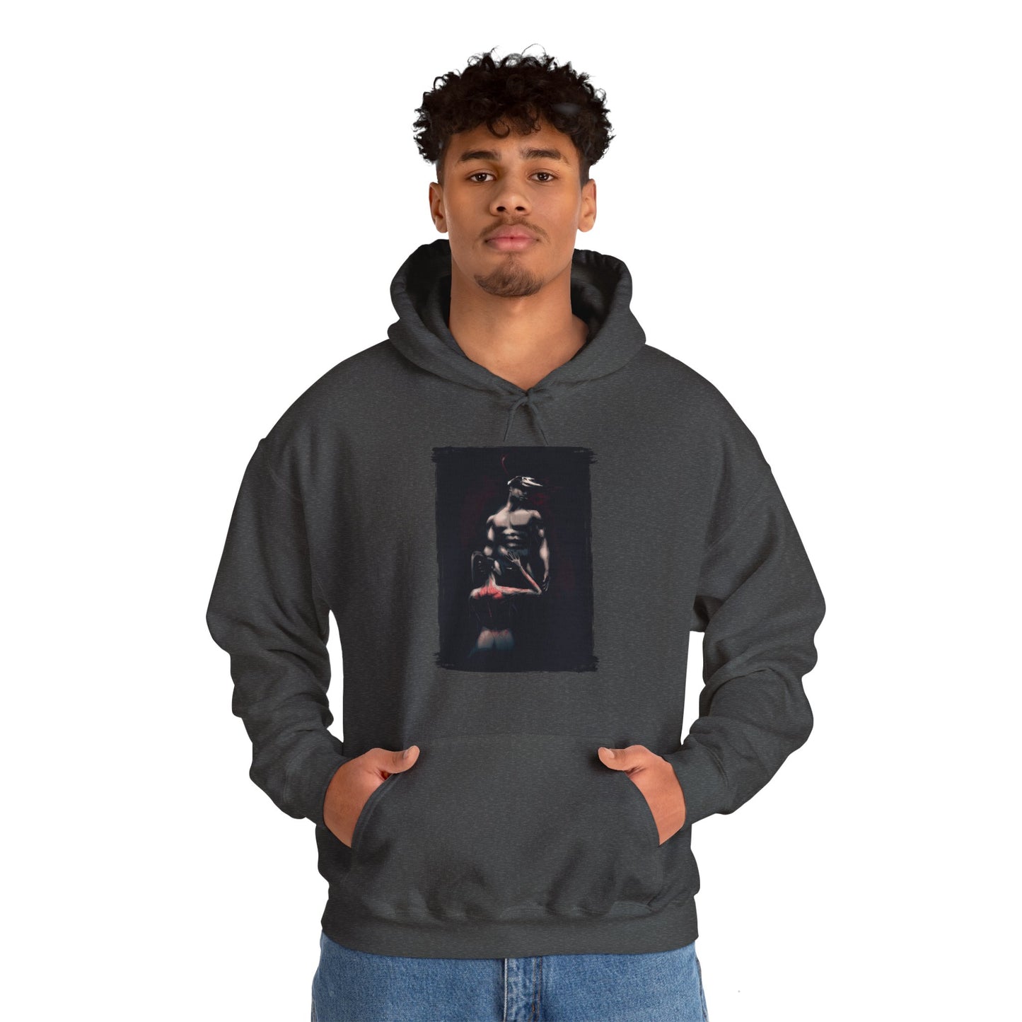 Deer Daddy Series 11: A Light In The Dark Unisex Heavy Blend Hooded Sweatshirt