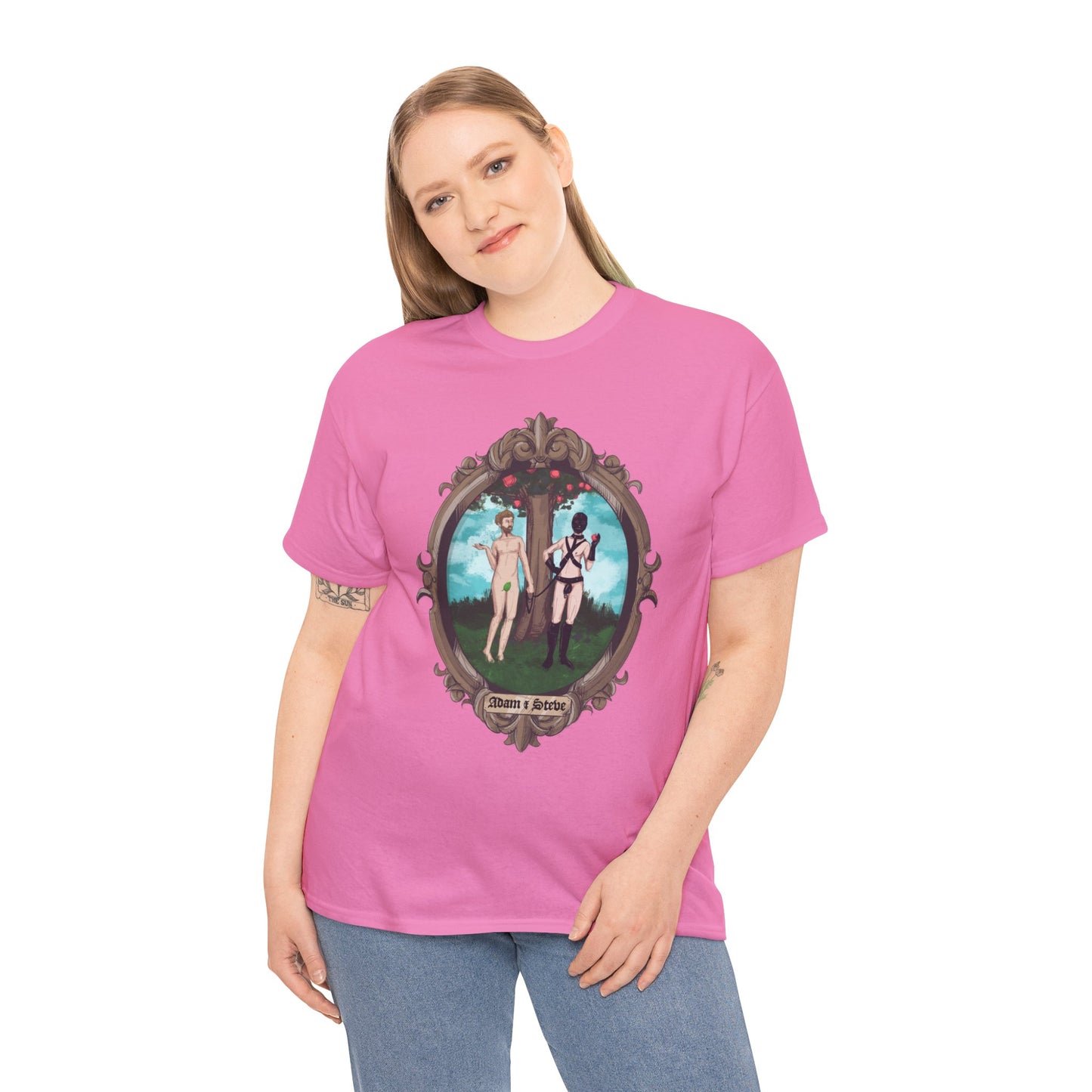 Adam & Steve Unisex Heavy Cotton Tee