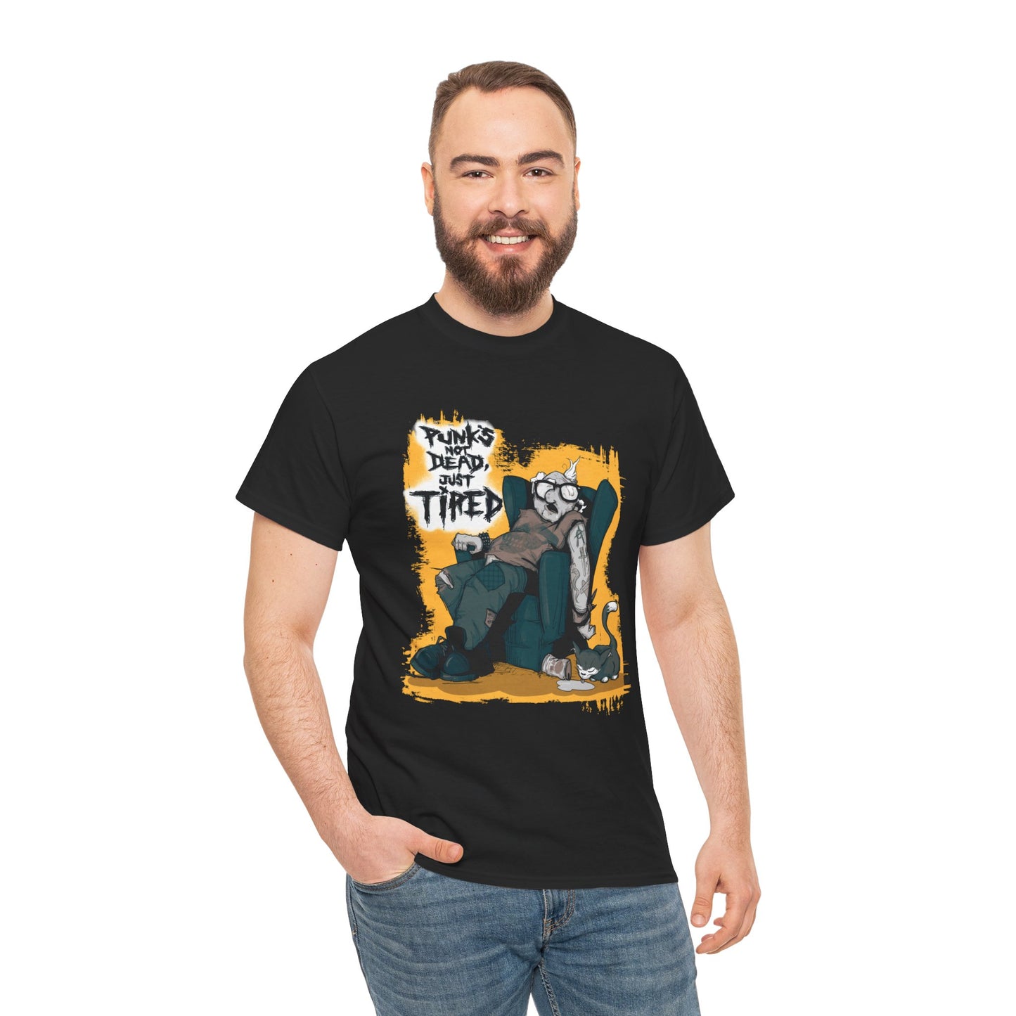 Old Punk Unisex Heavy Cotton Tee