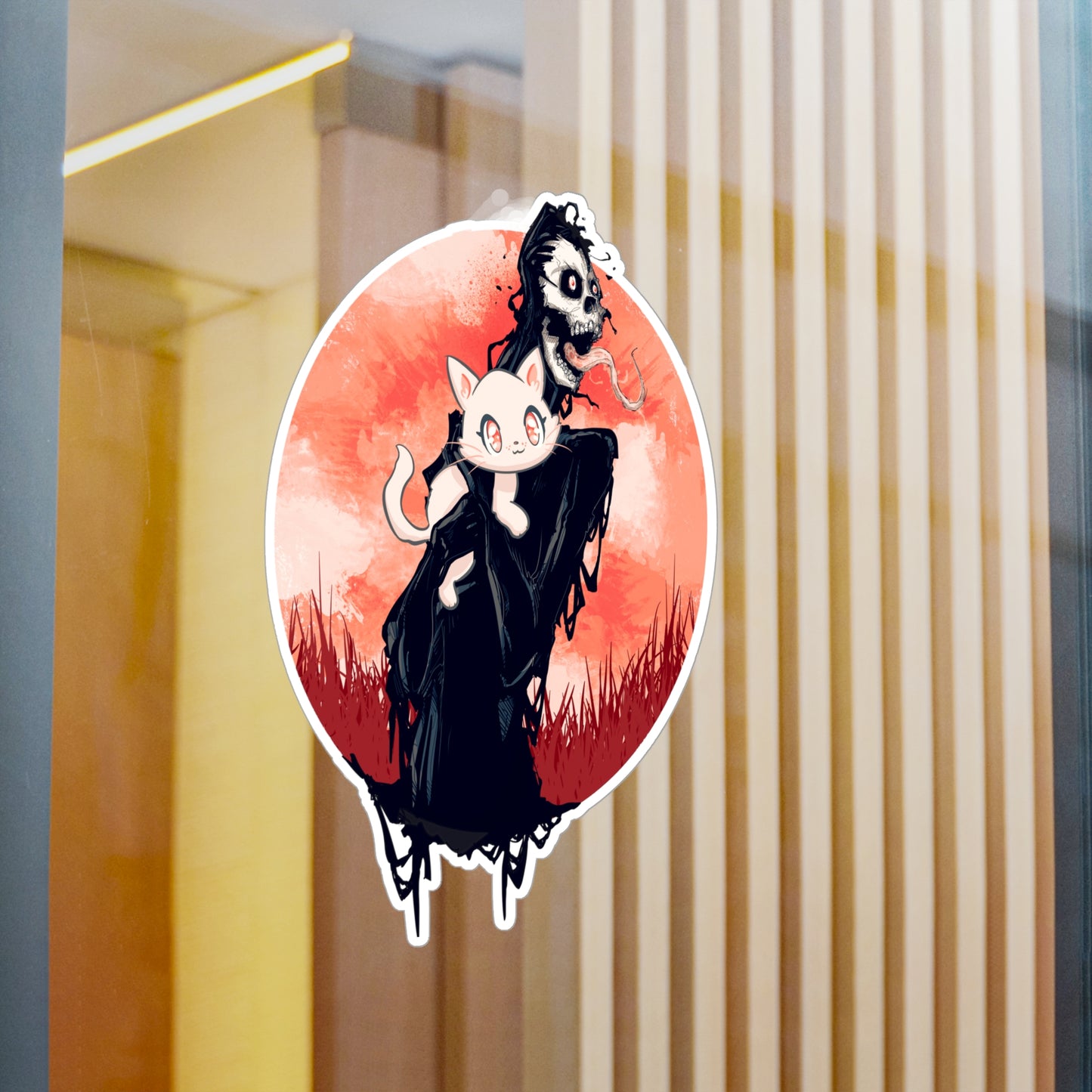 Cat Person Kiss-Cut Vinyl Decal