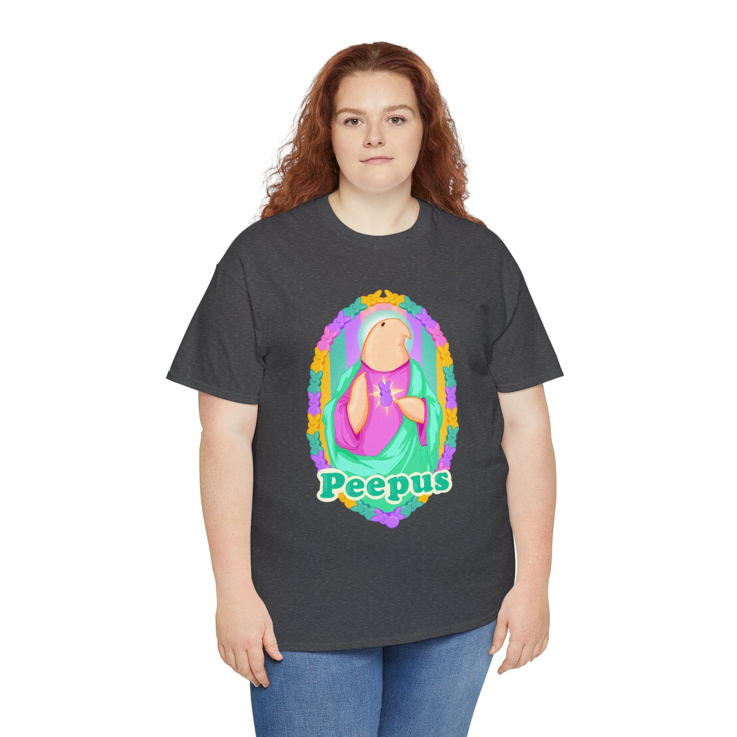 Peepus Unisex Heavy Cotton Tee