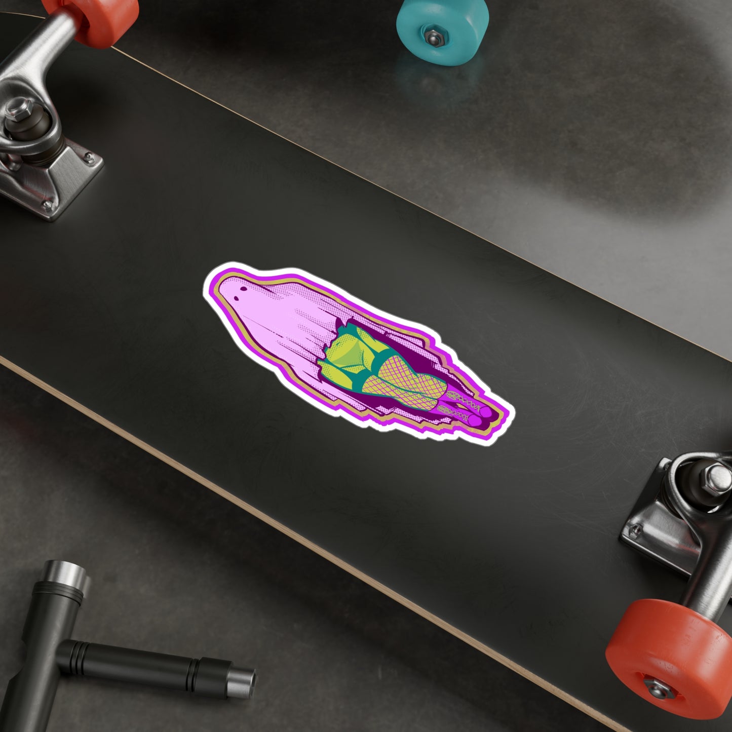 Sexy Ghost Kiss-Cut Vinyl Decal