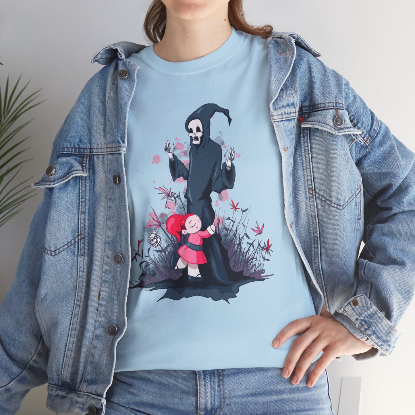 Reaper Hug Unisex Heavy Cotton Tee
