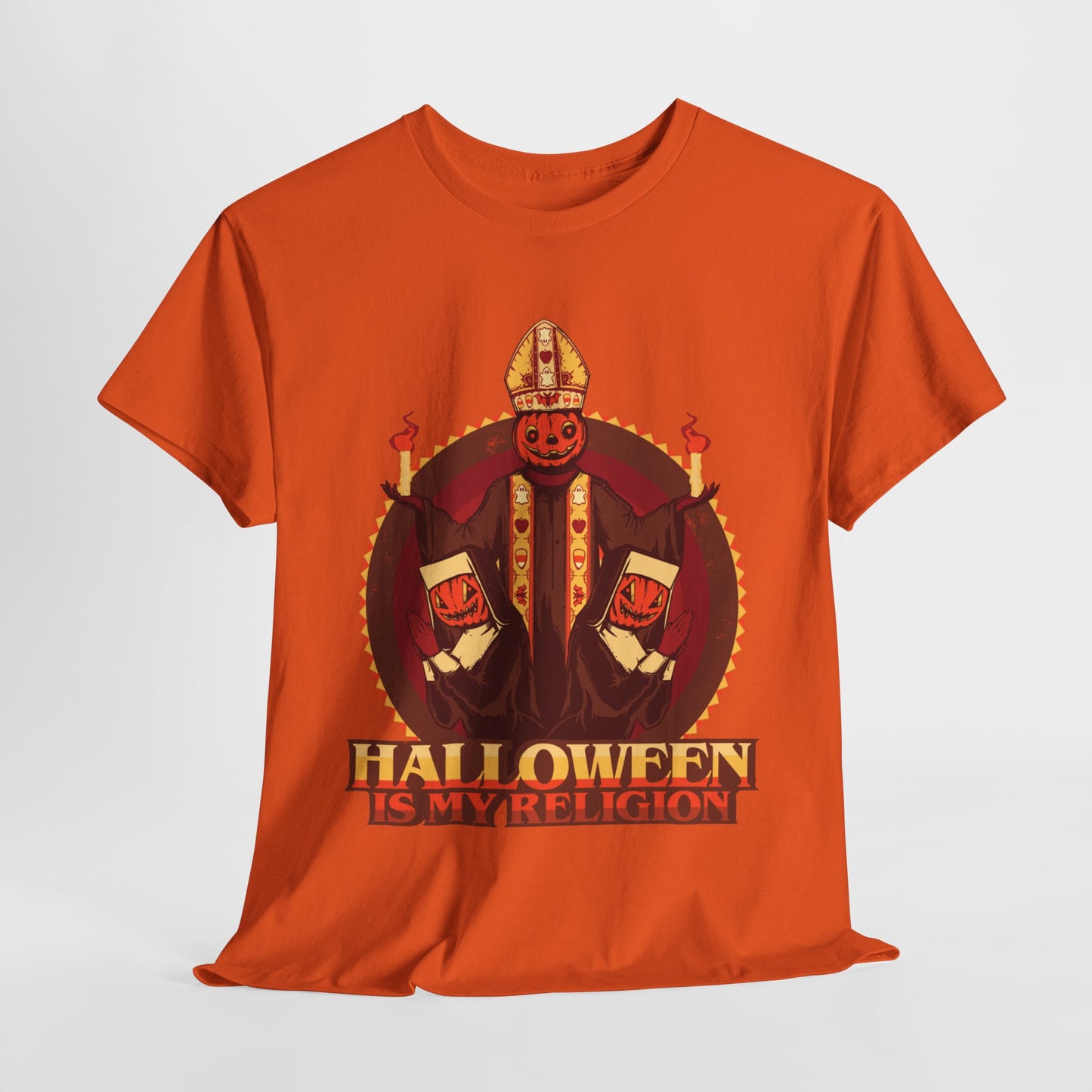 Halloween Is My Religion Unisex Heavy Cotton Tee