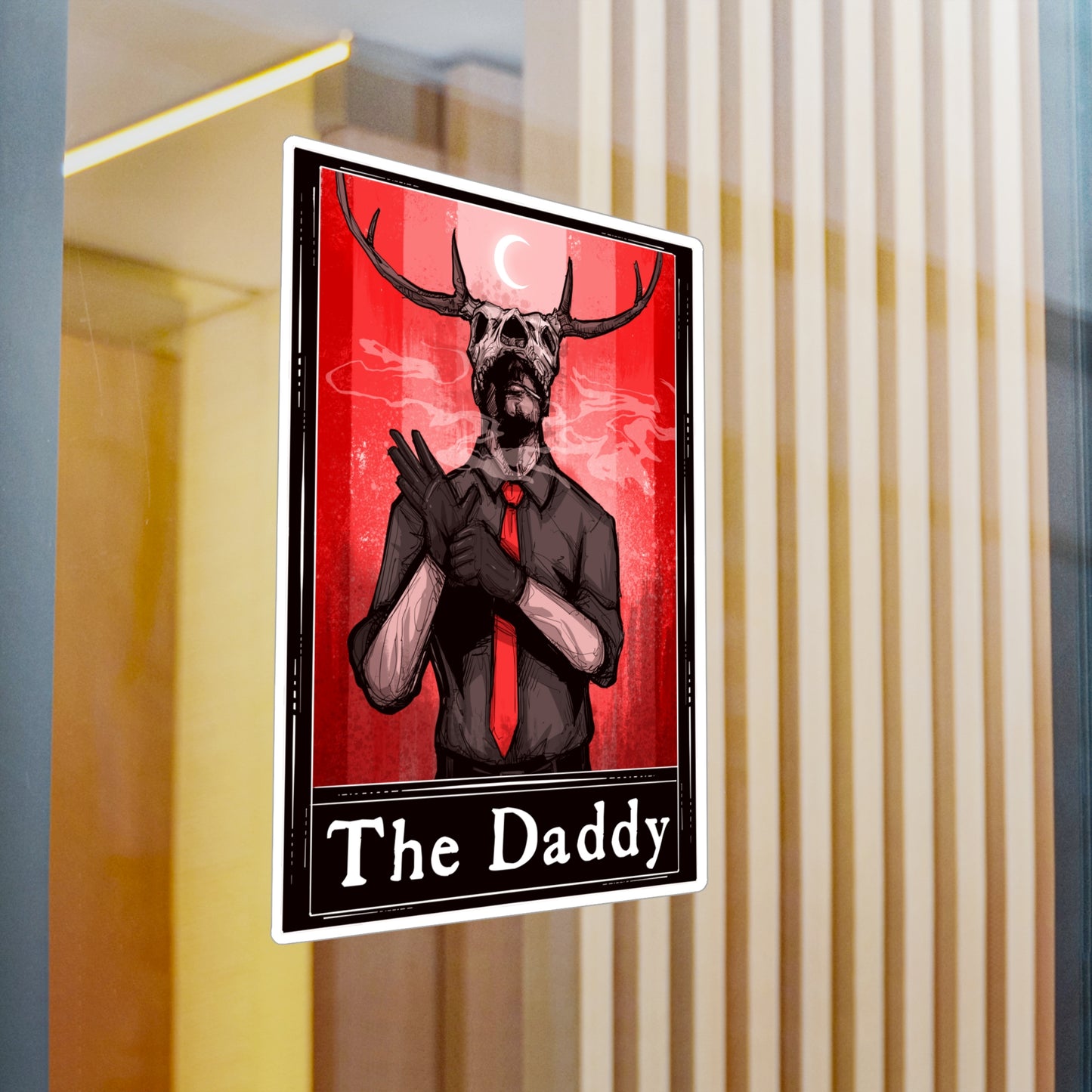 The Daddy Tarot Kiss-Cut Vinyl Decal