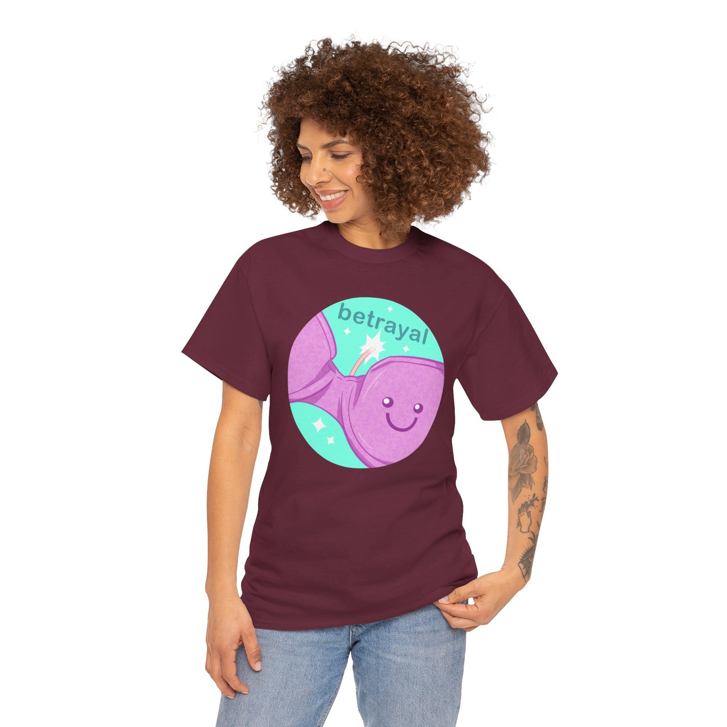 Bra Betrayal Unisex Heavy Cotton Tee
