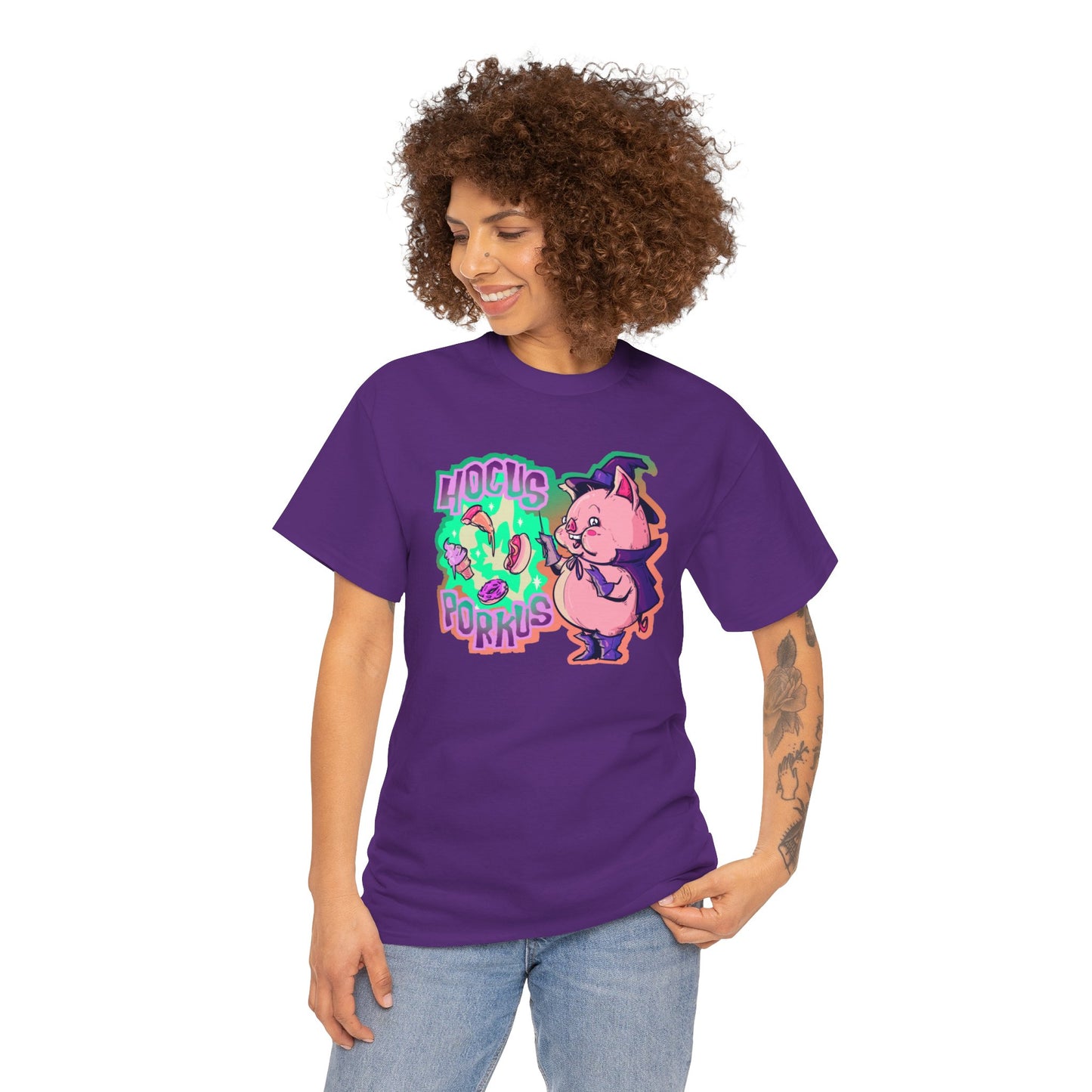 Hocus Porkus Unisex Heavy Cotton Tee