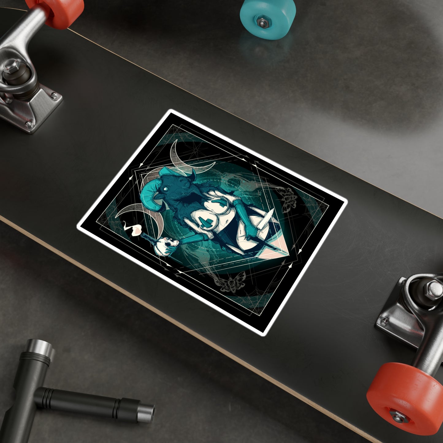 The Goat Kiss-Cut Vinyl Decal