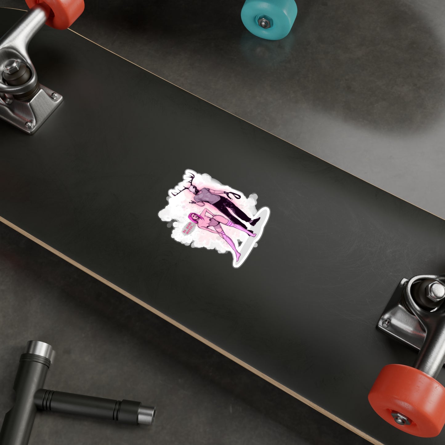 Deer Daddy Series 10: Do Your Worst Kiss-Cut Vinyl Decal
