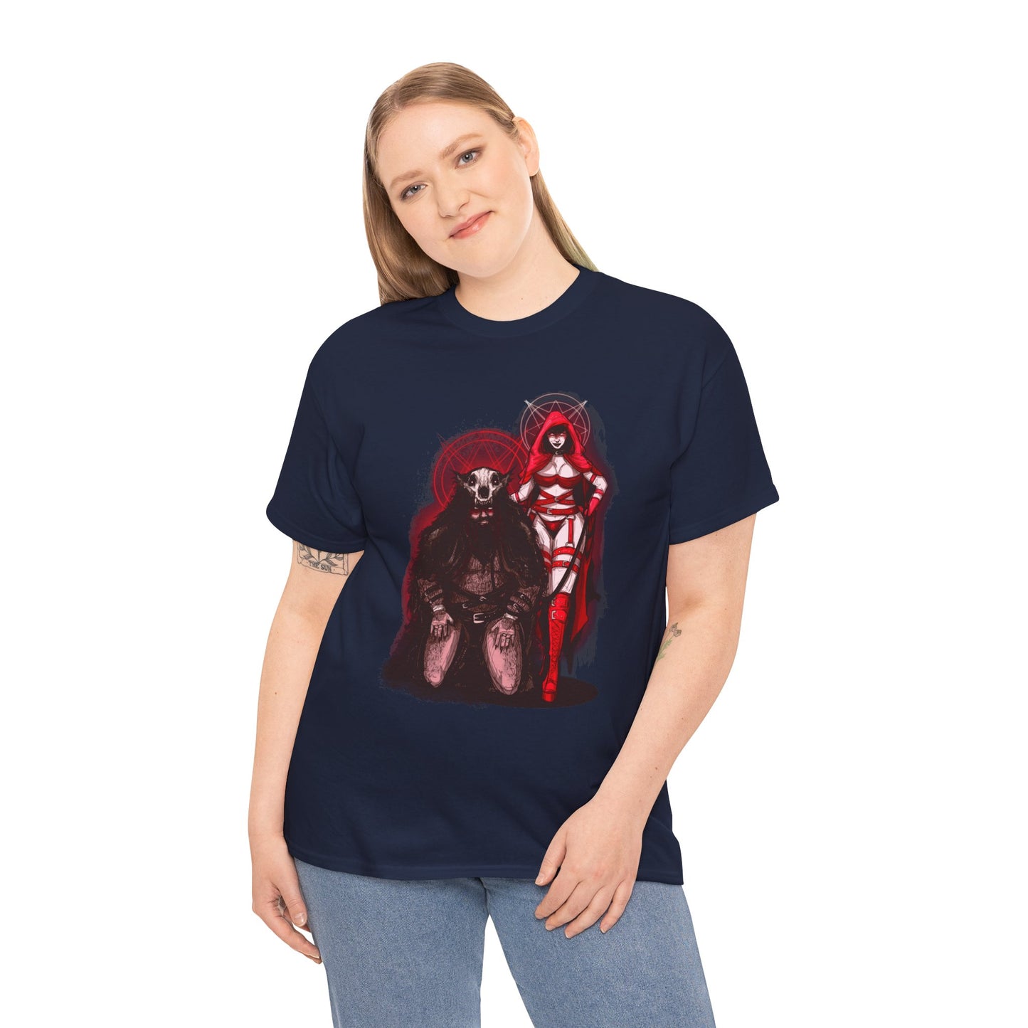 Taming The Wolf Unisex Heavy Cotton Tee