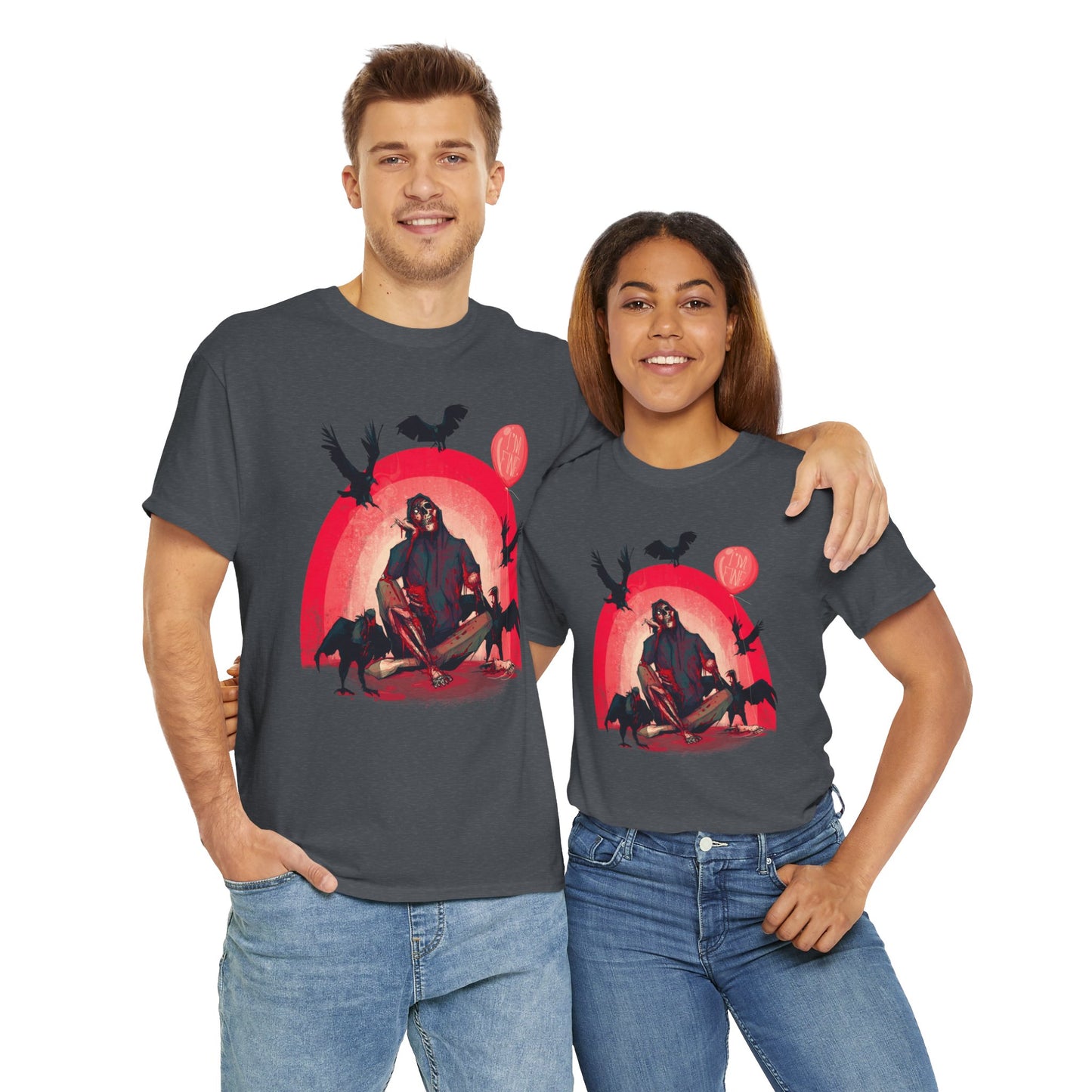I'm Fine Unisex Heavy Cotton Tee