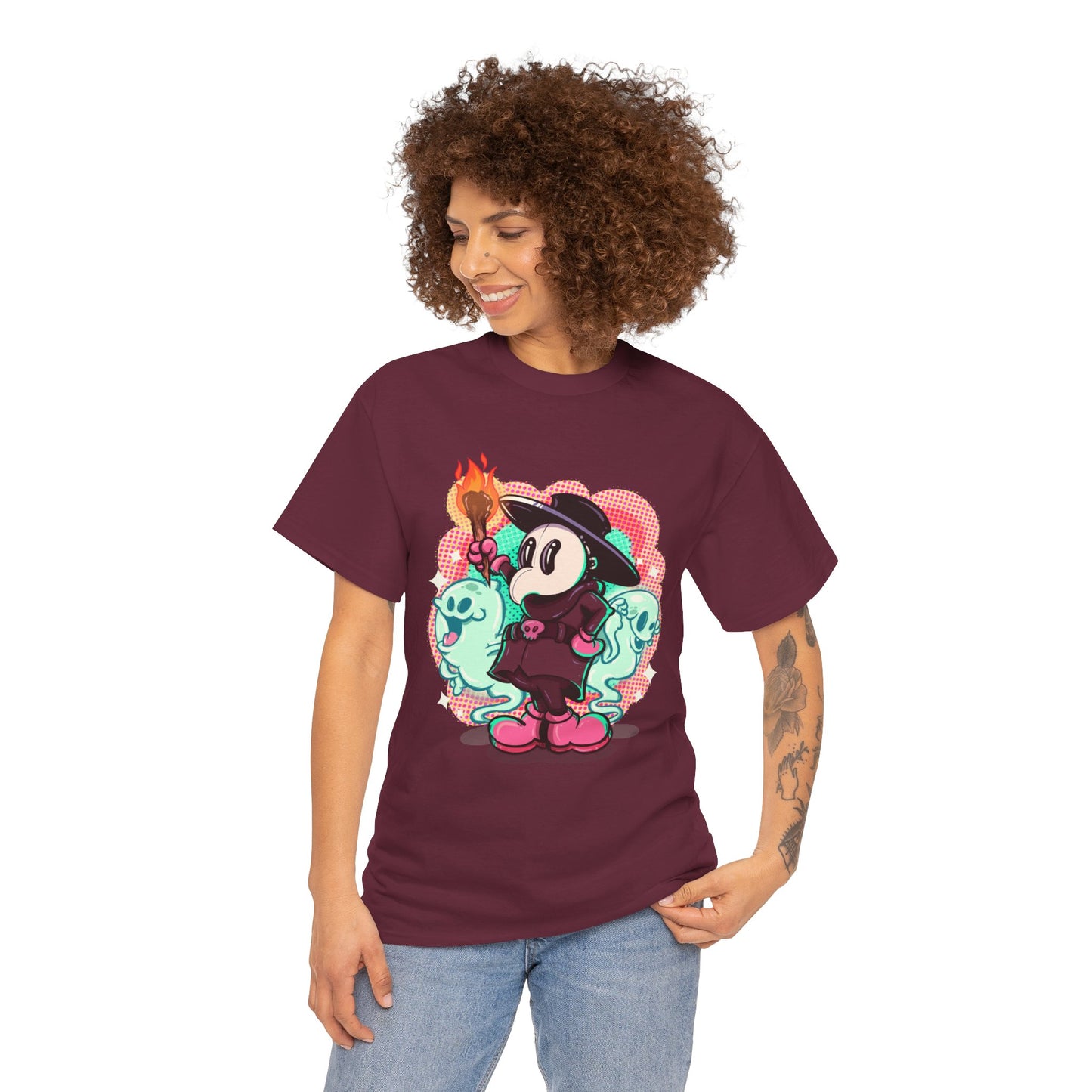 Rubber Hose Plague Doctor Unisex Heavy Cotton Tee
