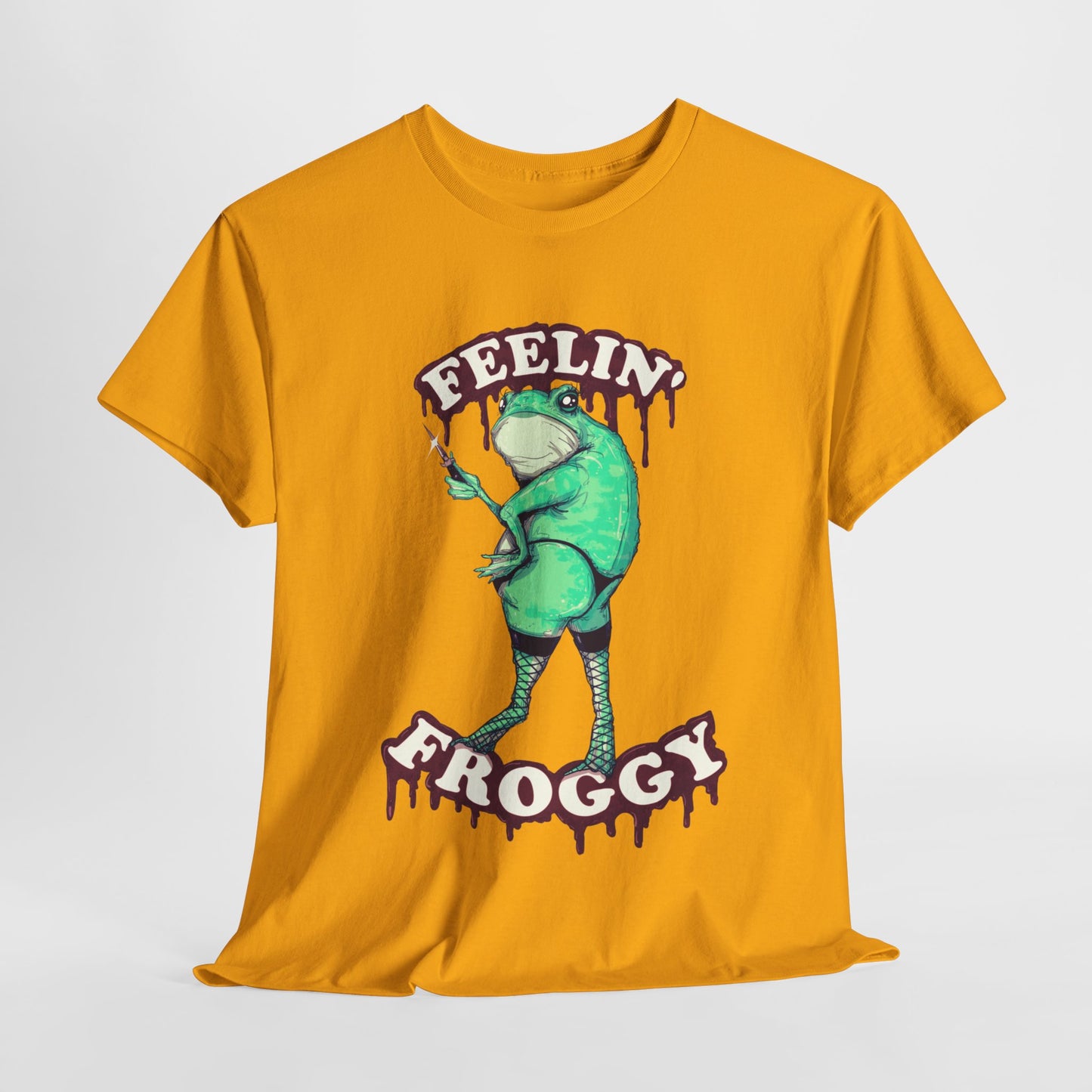 Feelin Froggy Unisex Heavy Cotton Tee