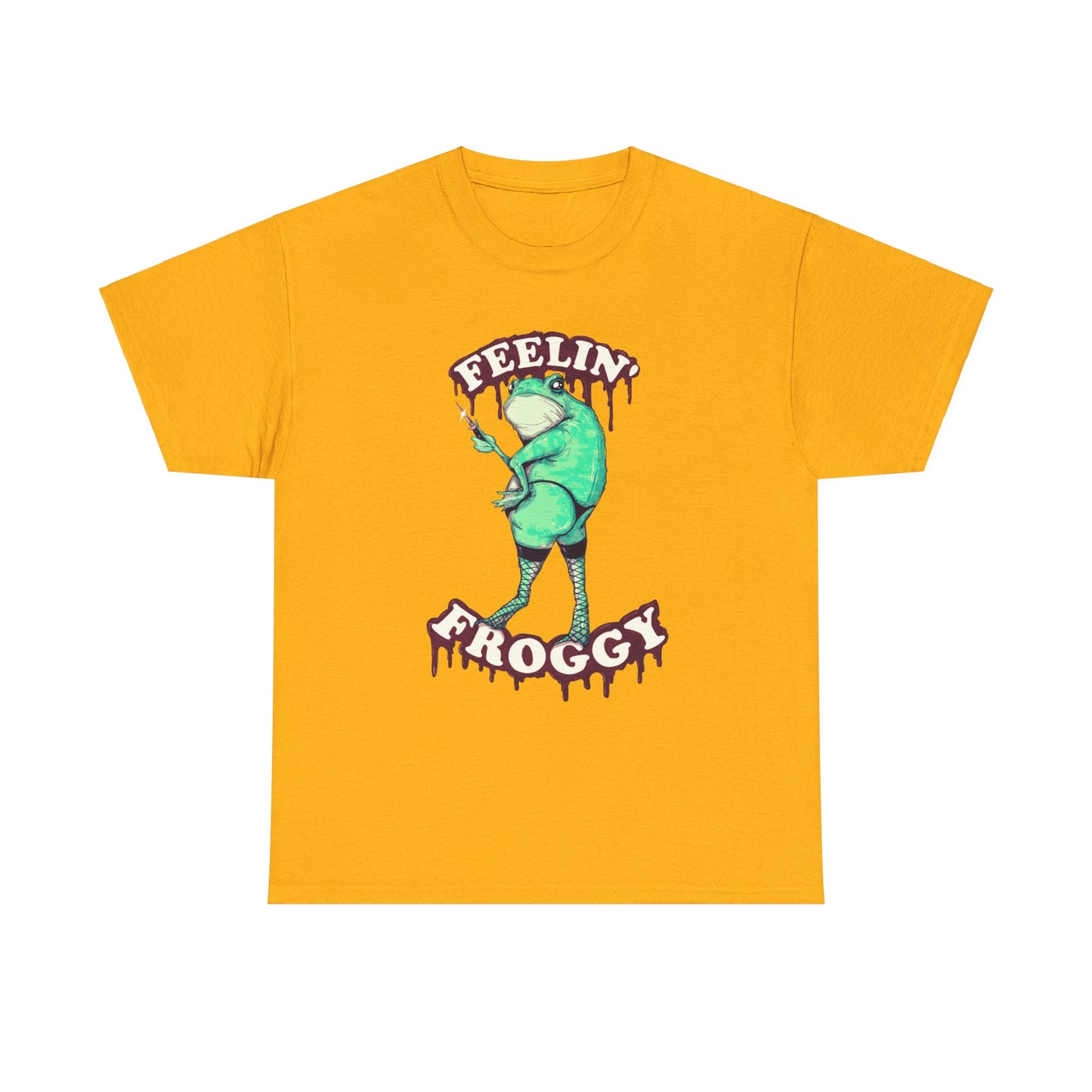 Feelin Froggy Unisex Heavy Cotton Tee
