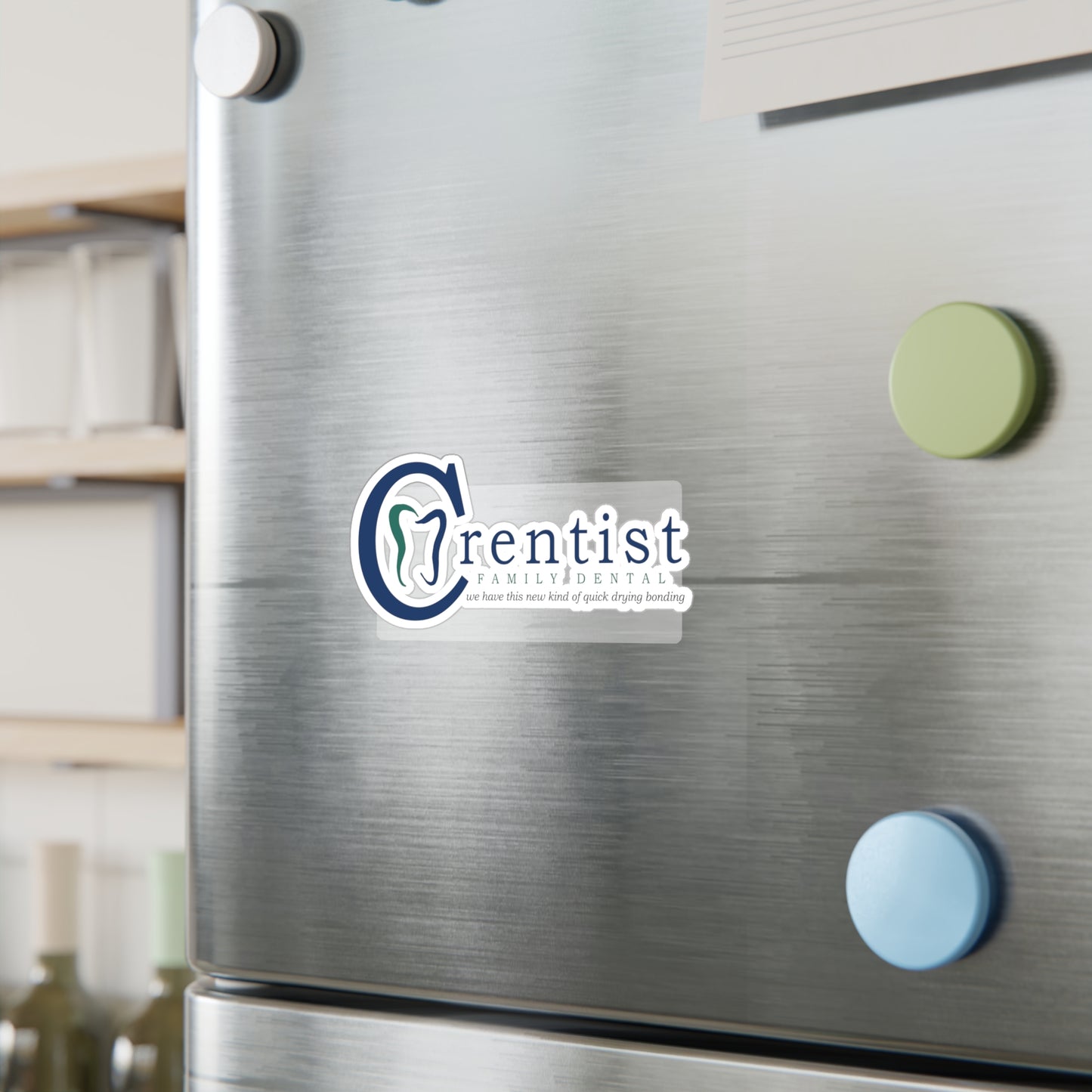 Crentist Family Dental Kiss-Cut Vinyl Decal