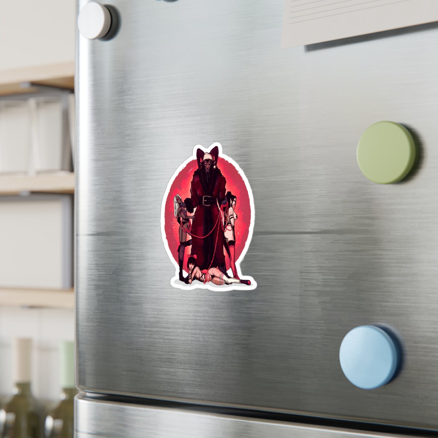 Krampus Daddy Kiss-Cut Vinyl Decal