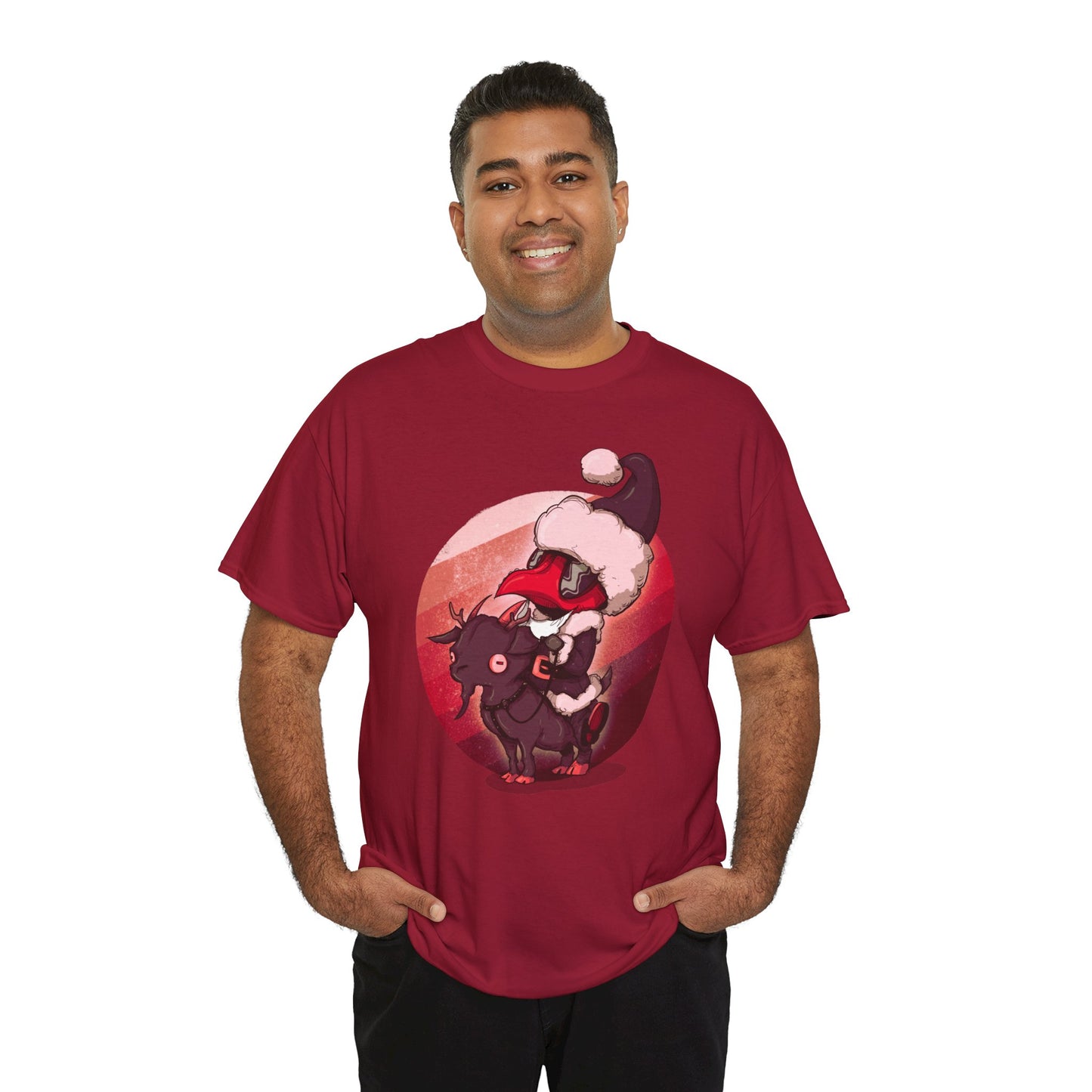 Plague Doctor Santa Unisex Heavy Cotton Tee
