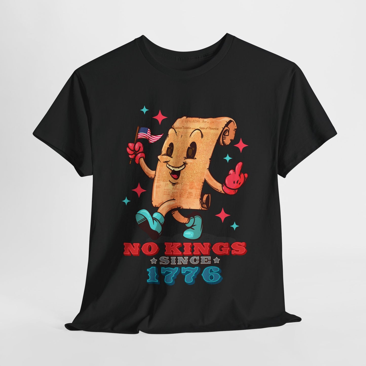 No Kings Since 1776 Unisex Heavy Cotton Tee