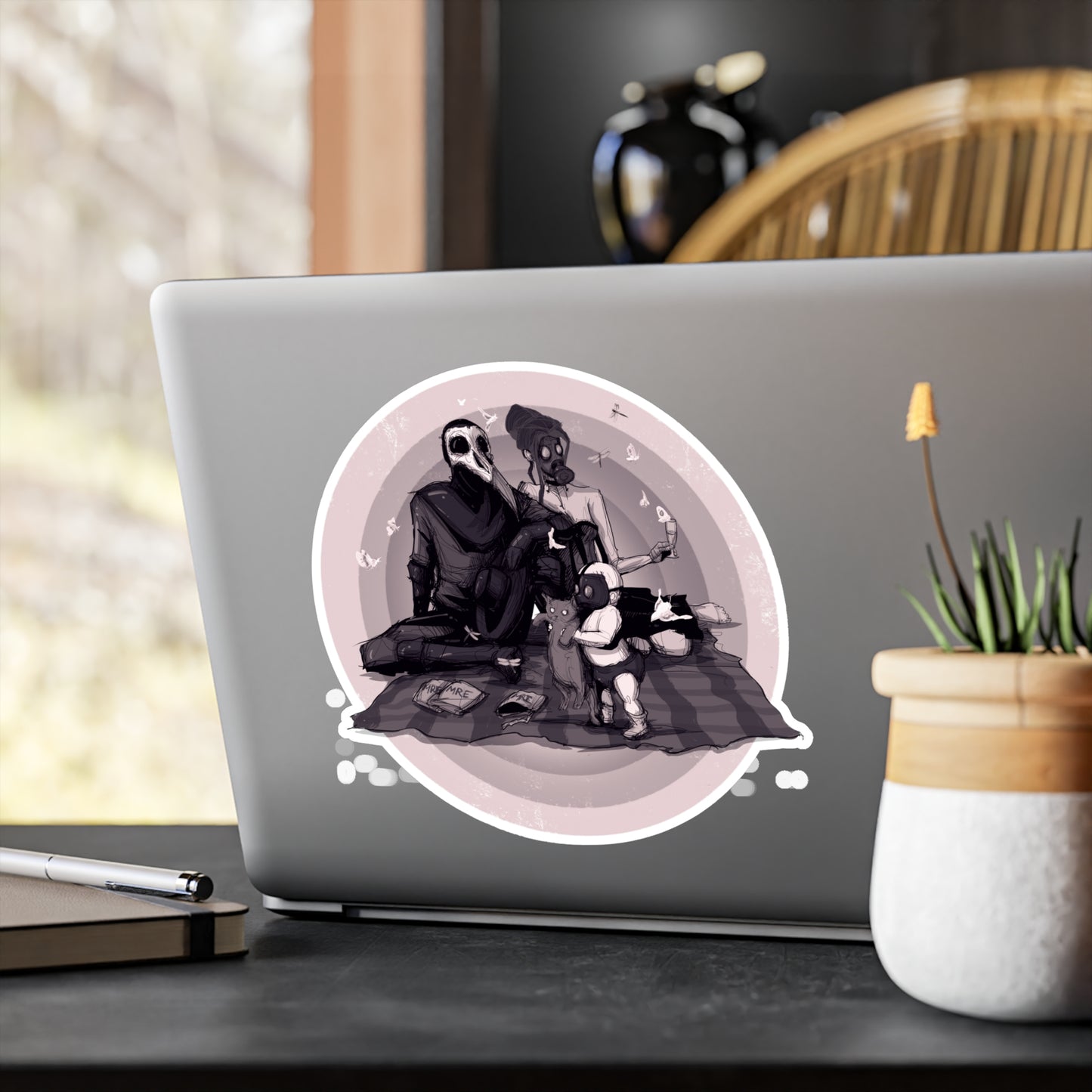Nocturnal IX Kiss-Cut Vinyl Decal