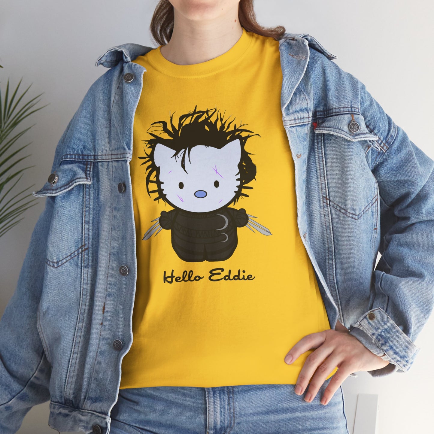 Hello Eddie Unisex Heavy Cotton Patreon Tee