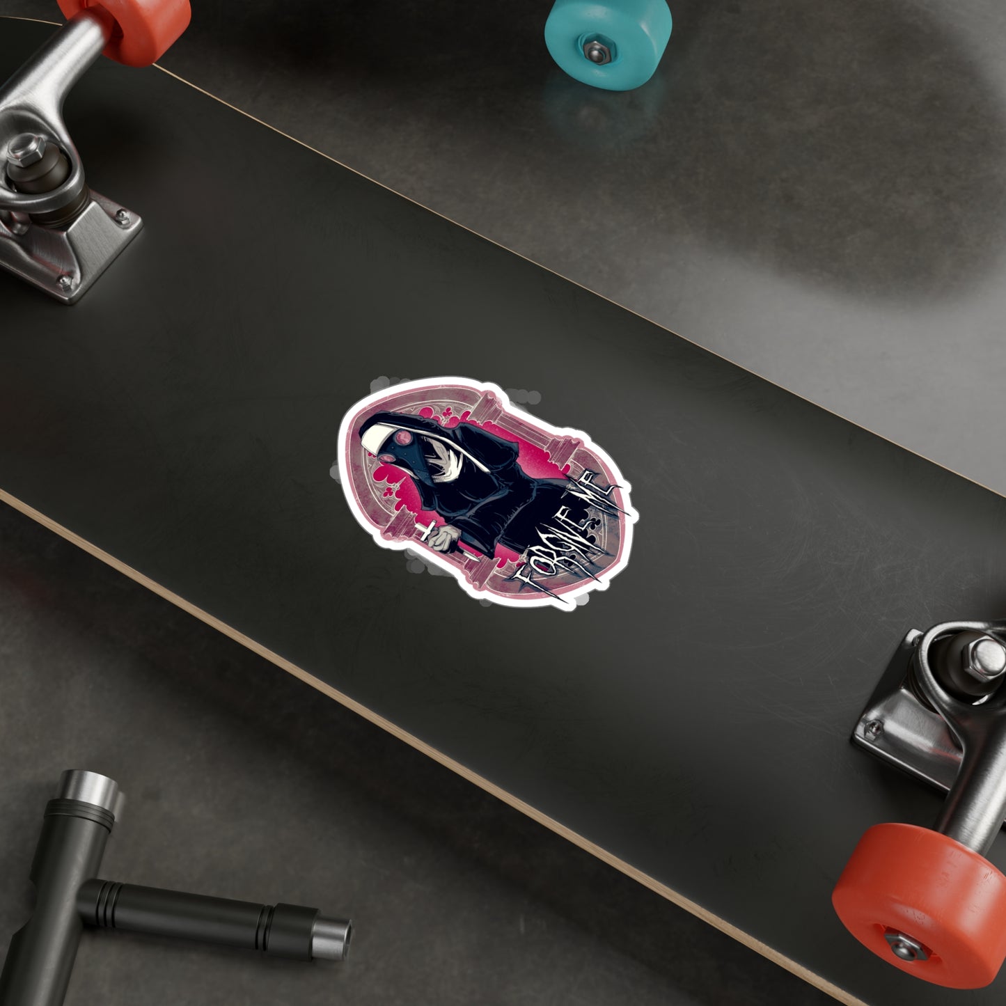Forgive Me Kiss-Cut Vinyl Decal