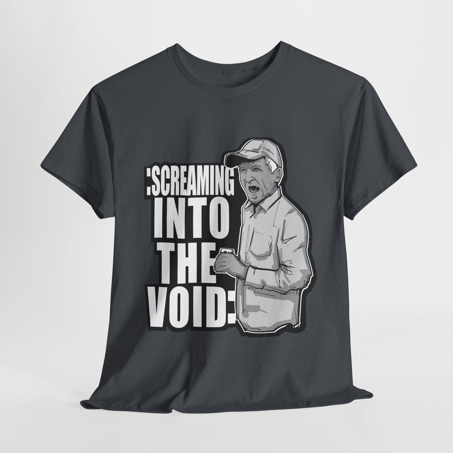 Screaming Into The Void Unisex Heavy Cotton Tee