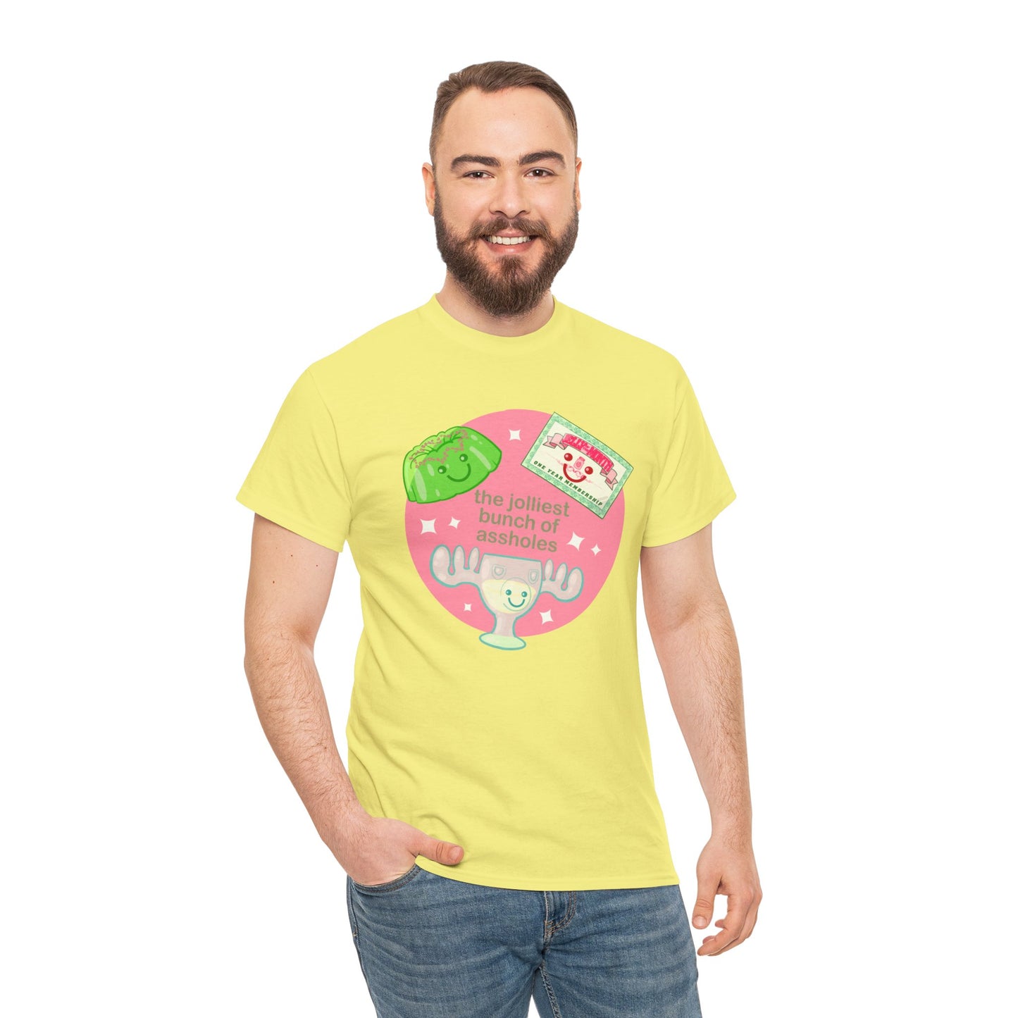 The Jolliest Bunch Of Assholes Unisex Heavy Cotton Tee