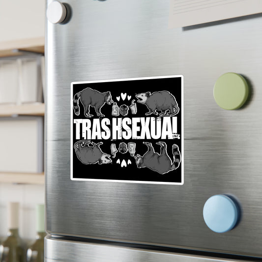Trashsexual Kiss-Cut Vinyl Decal