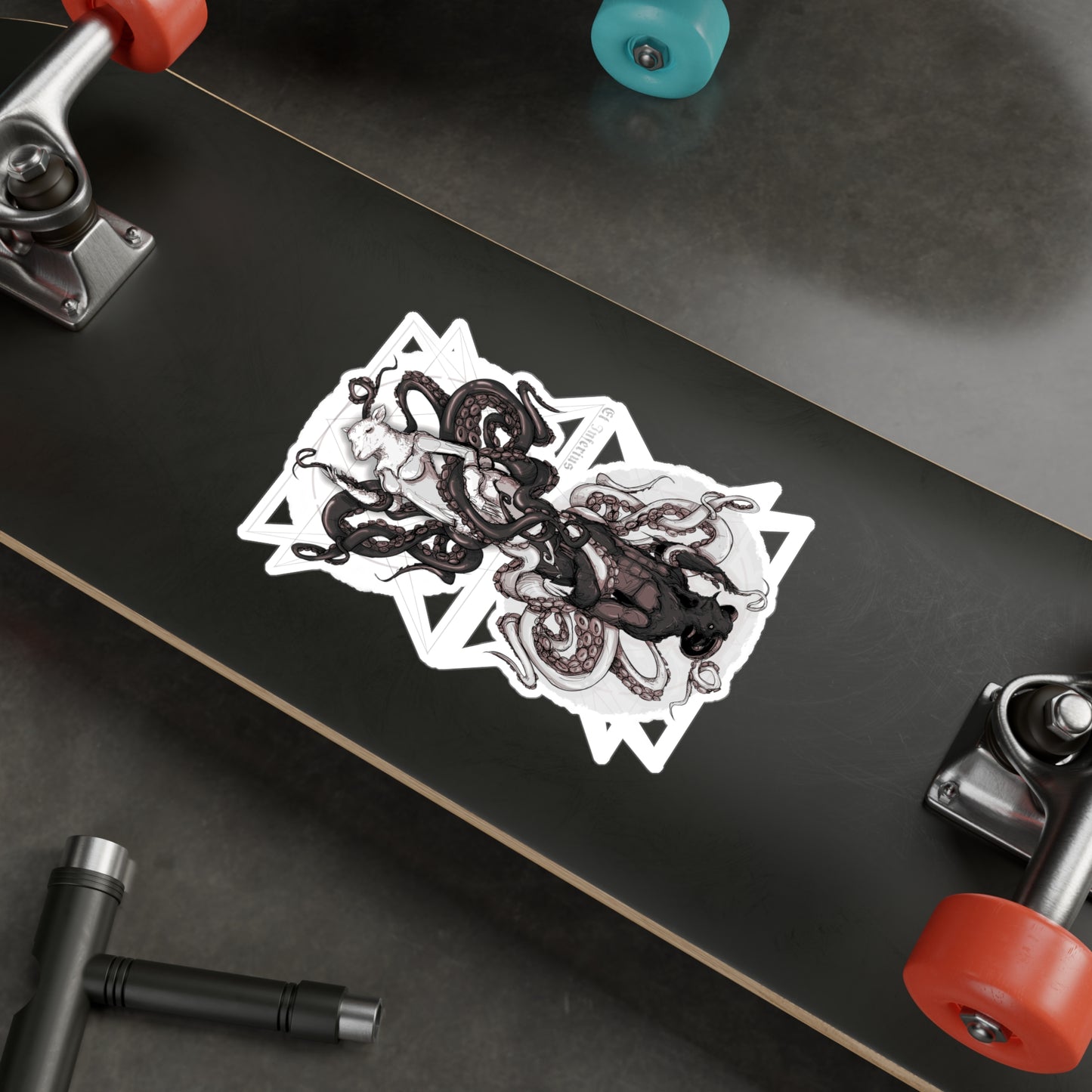 As Above So Below Octo-Ovis Kiss-Cut Vinyl Decal