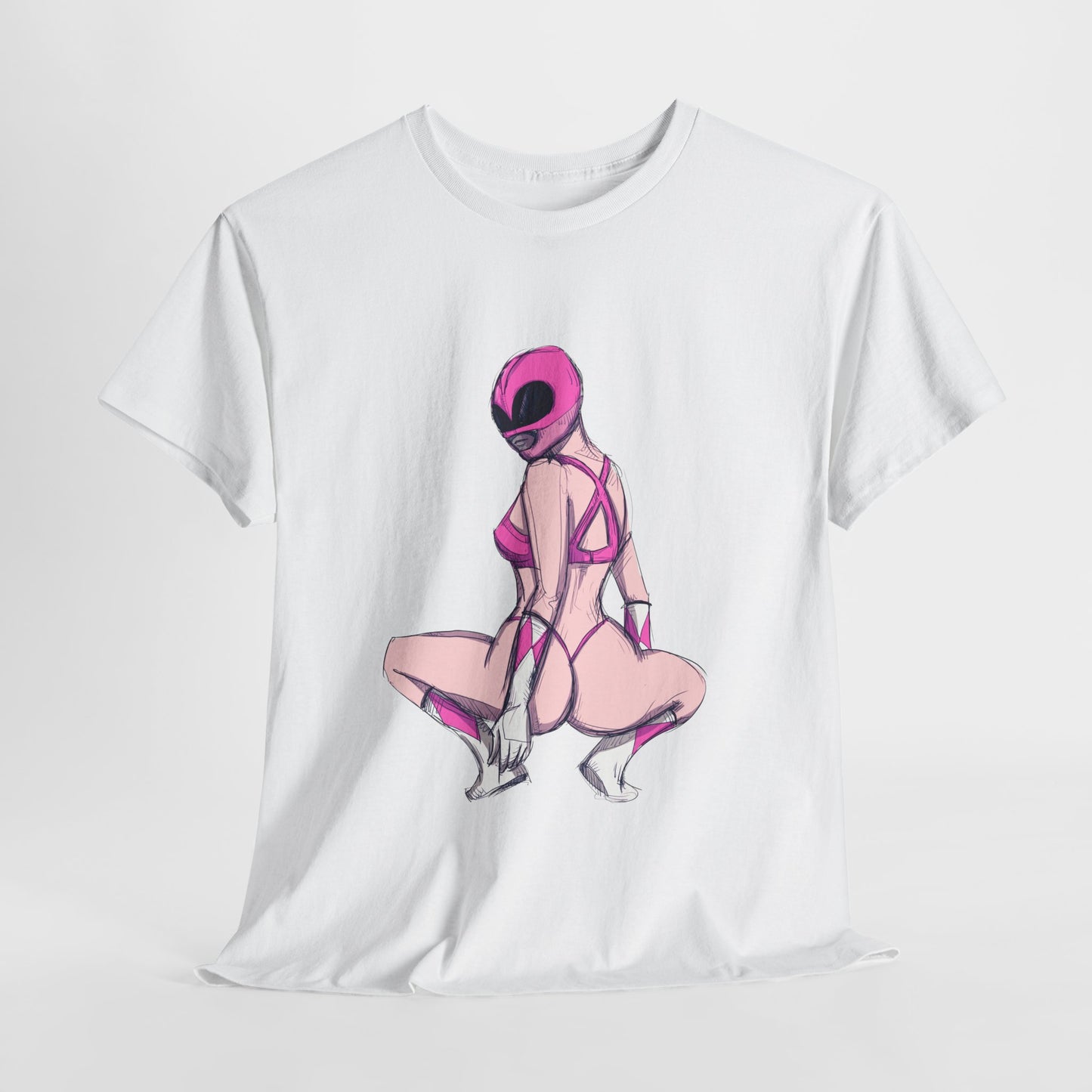 Pink Power Heavy Cotton Tee