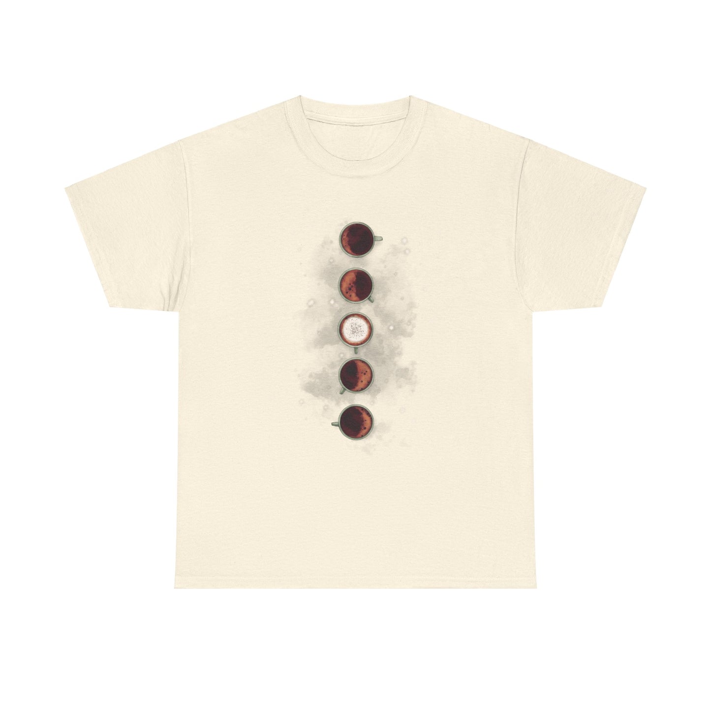 Lunar Coffee Unisex Heavy Cotton Tee